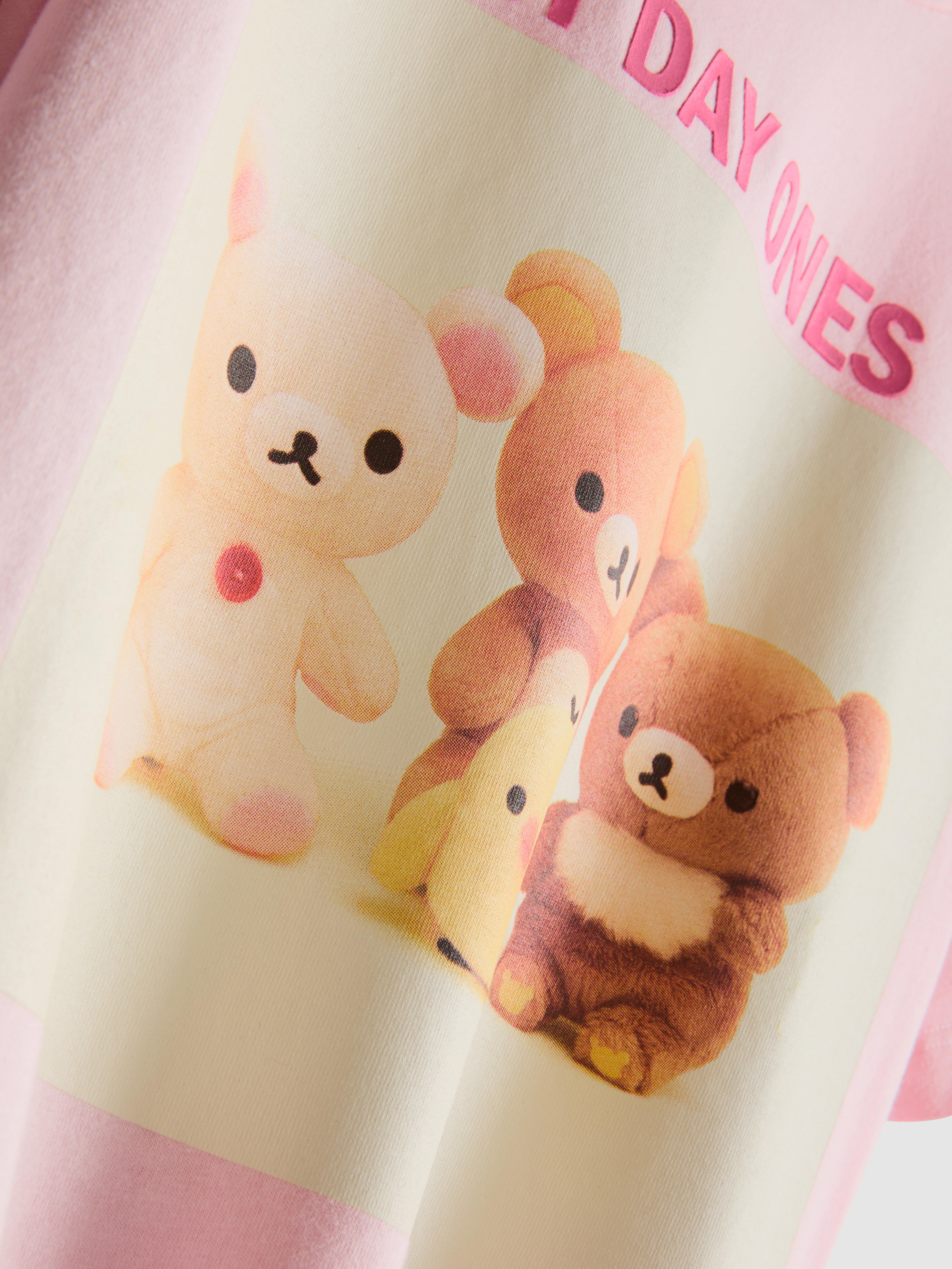 7-15 anos | T-shirt Rilakkuma