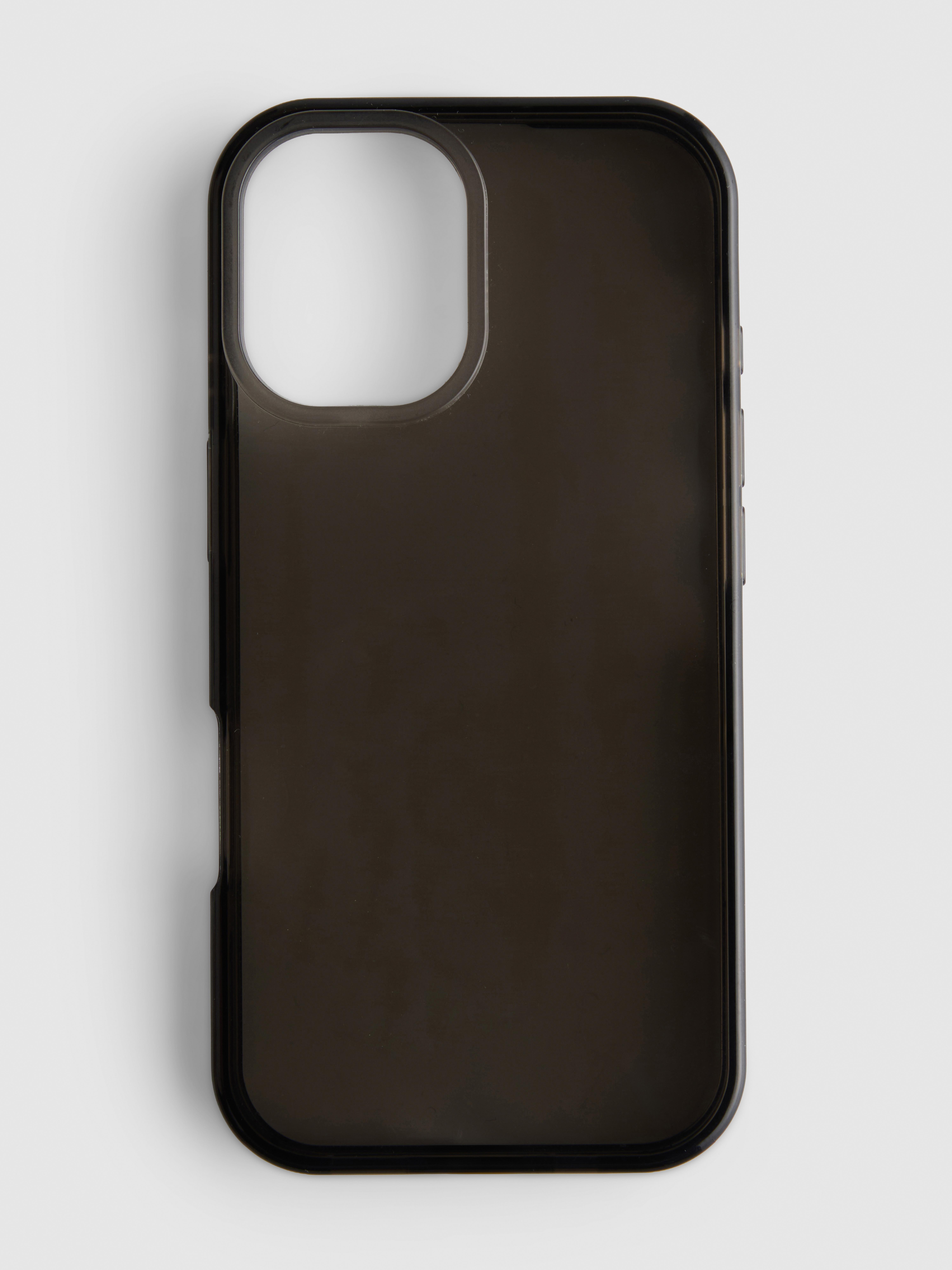 Custodia per smartphone trasparente Nero