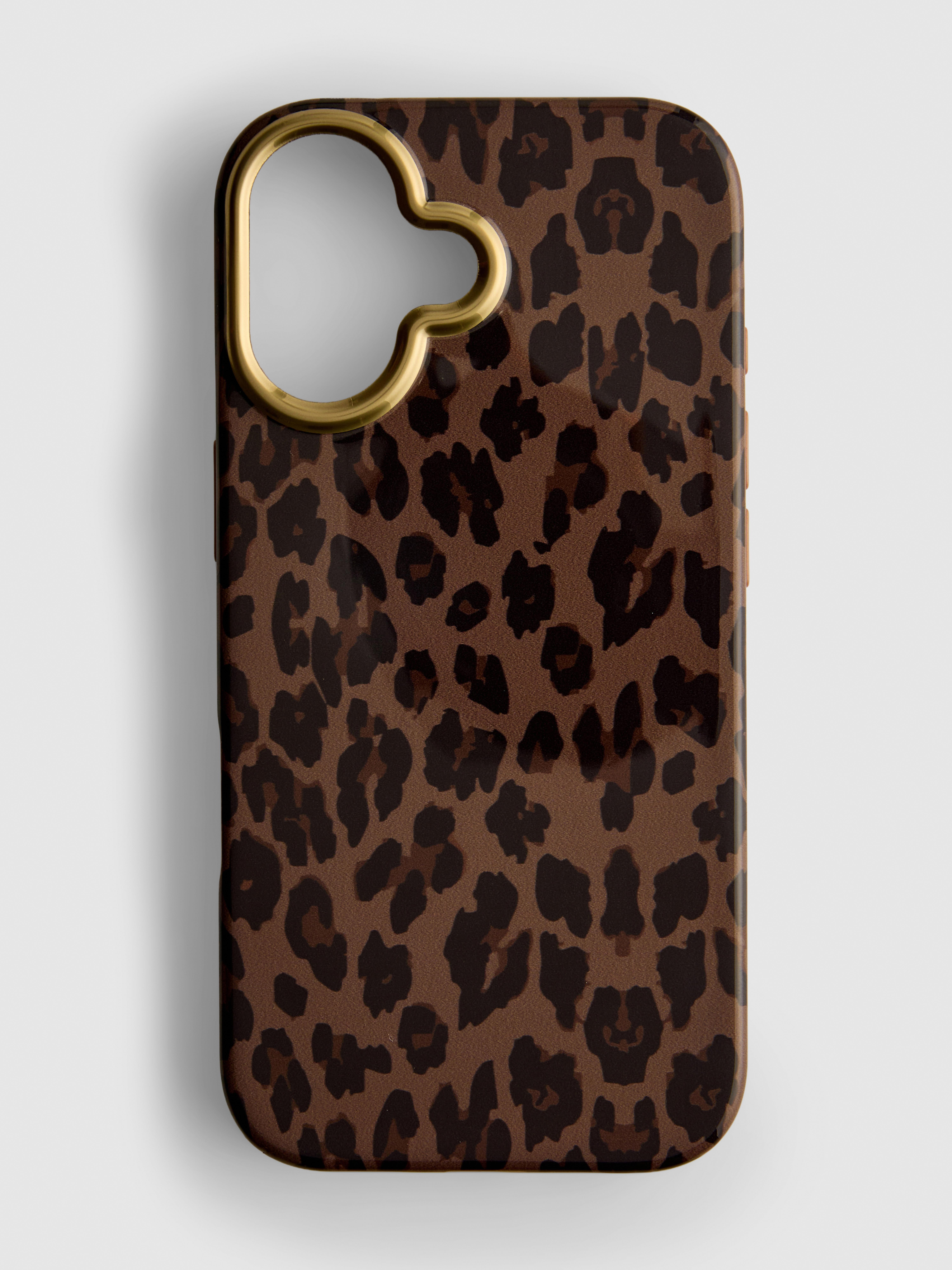Telefoonhoesje met luipaardprint