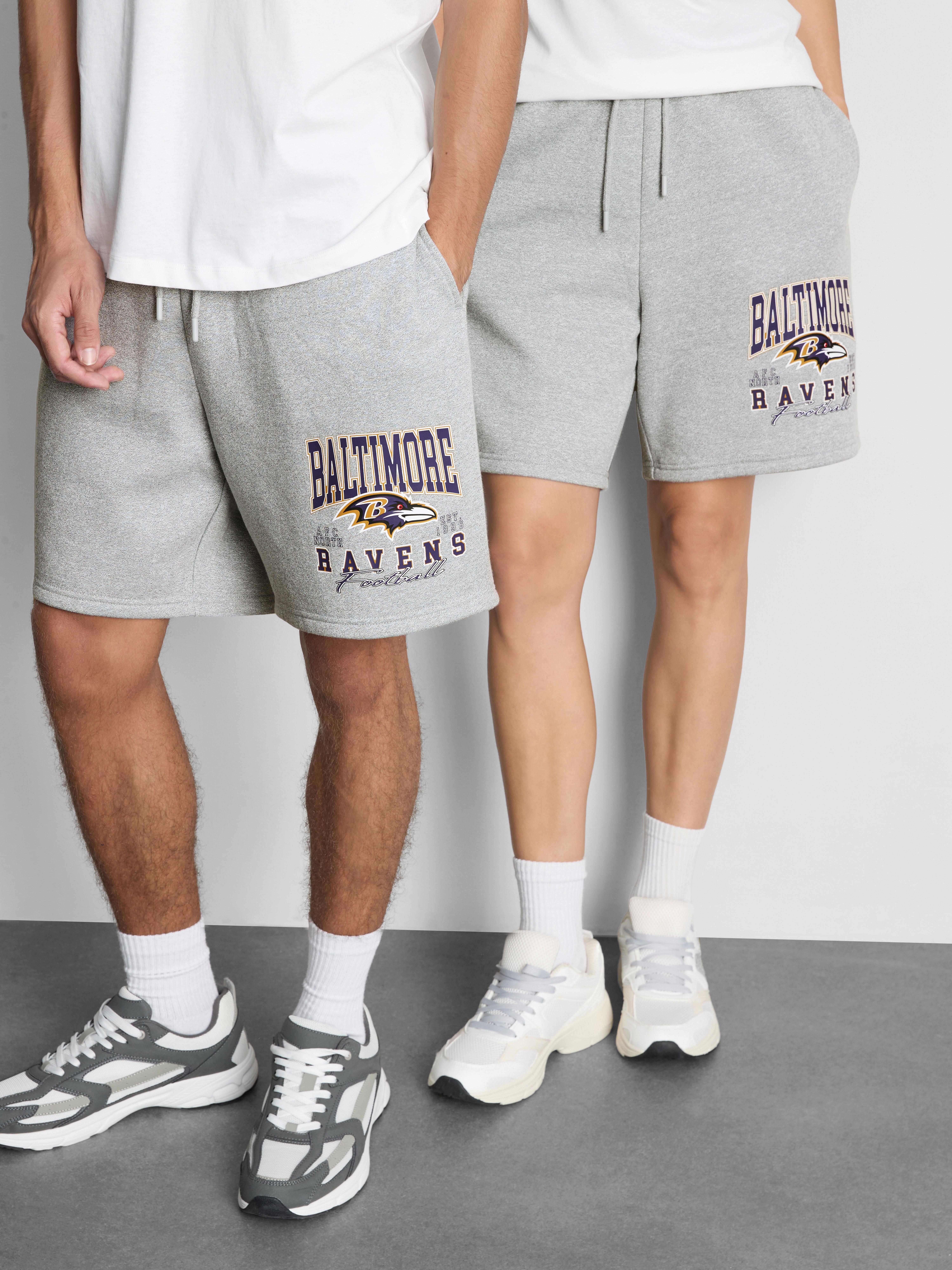 NFL Baltimore Ravens Cotton-Rich Shorts