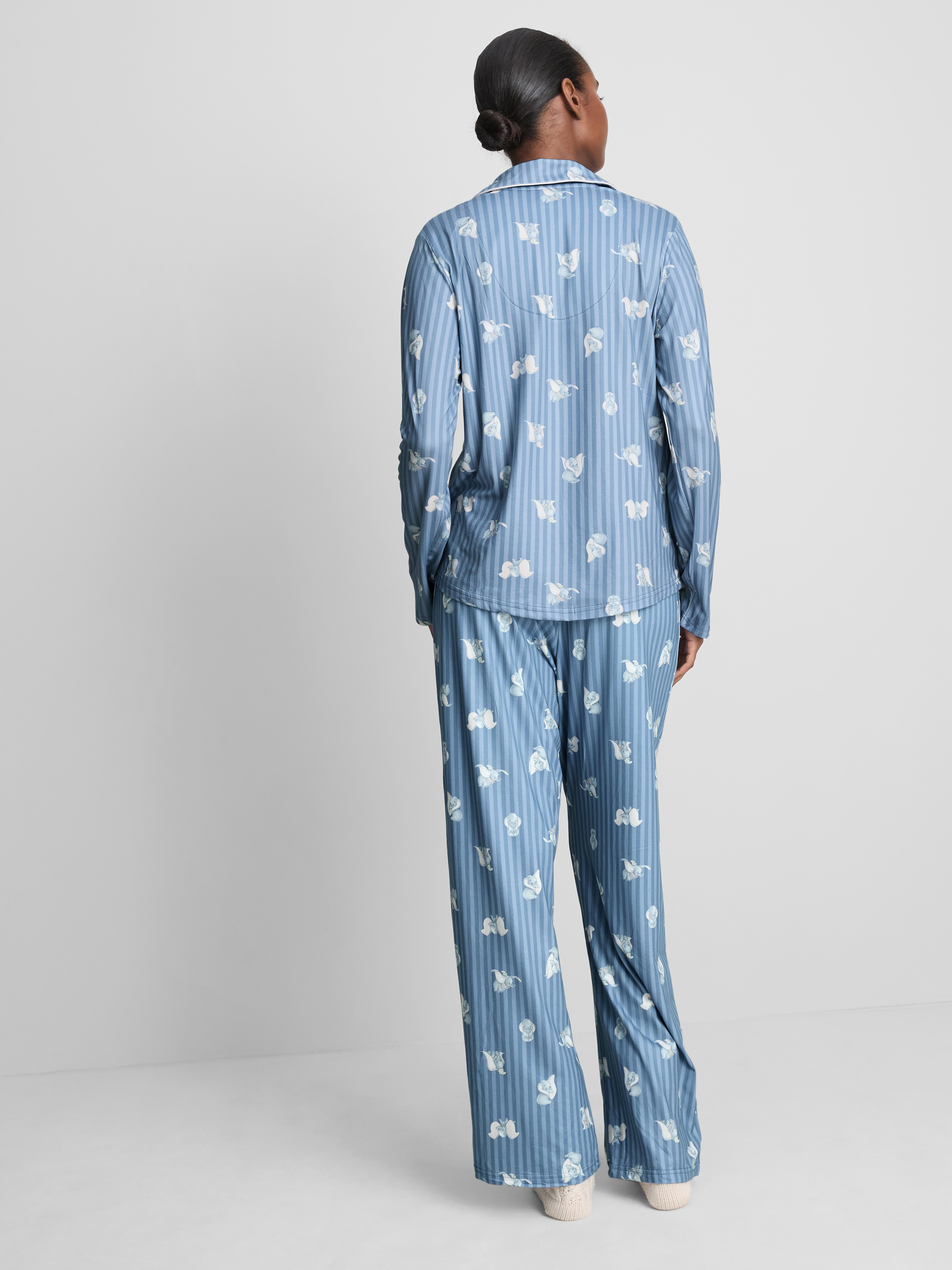 Disney's Dumbo Striped Graphic Boyfriend Pajamas
