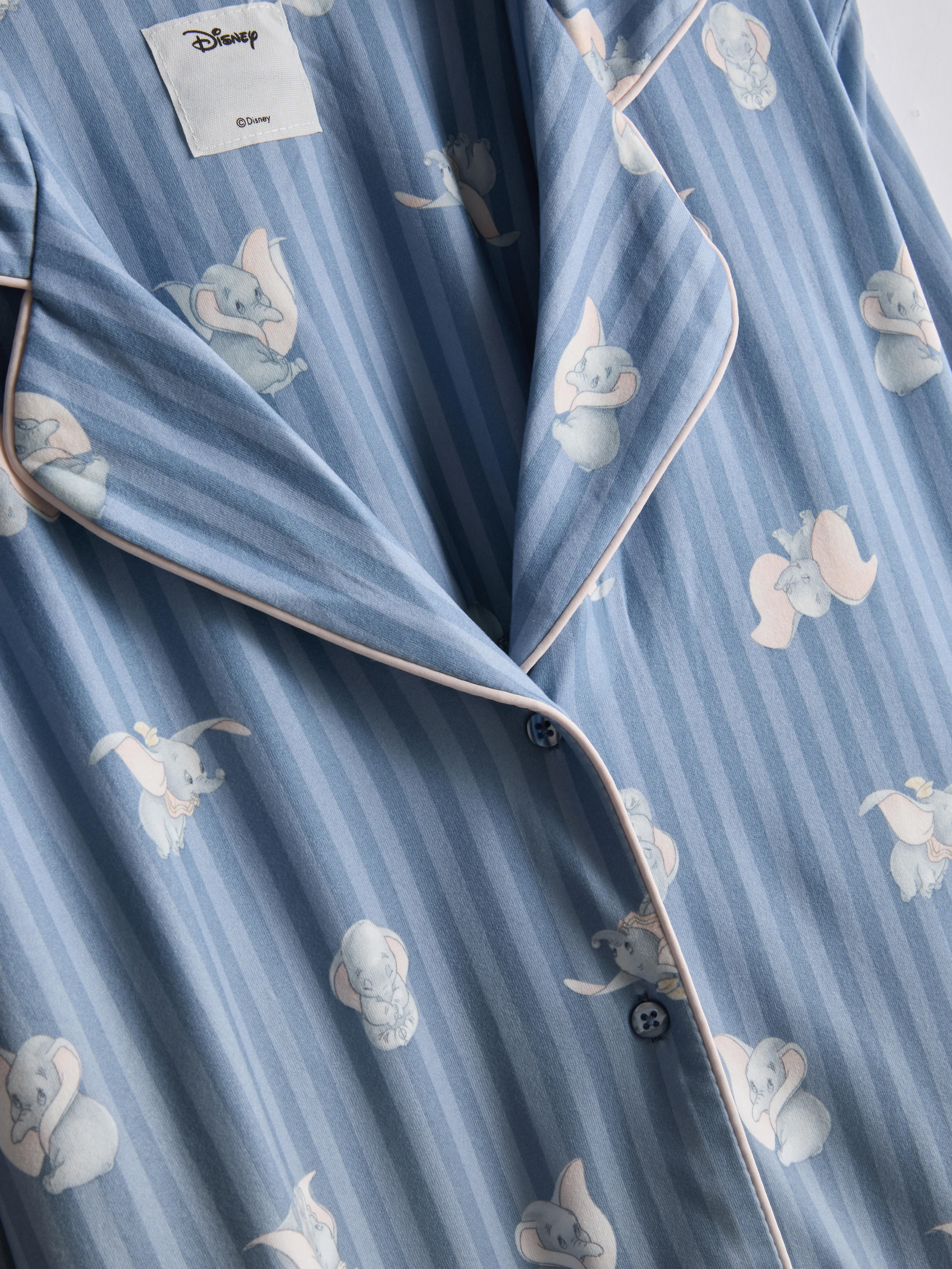 Disney's Dumbo Striped Graphic Boyfriend Pajamas