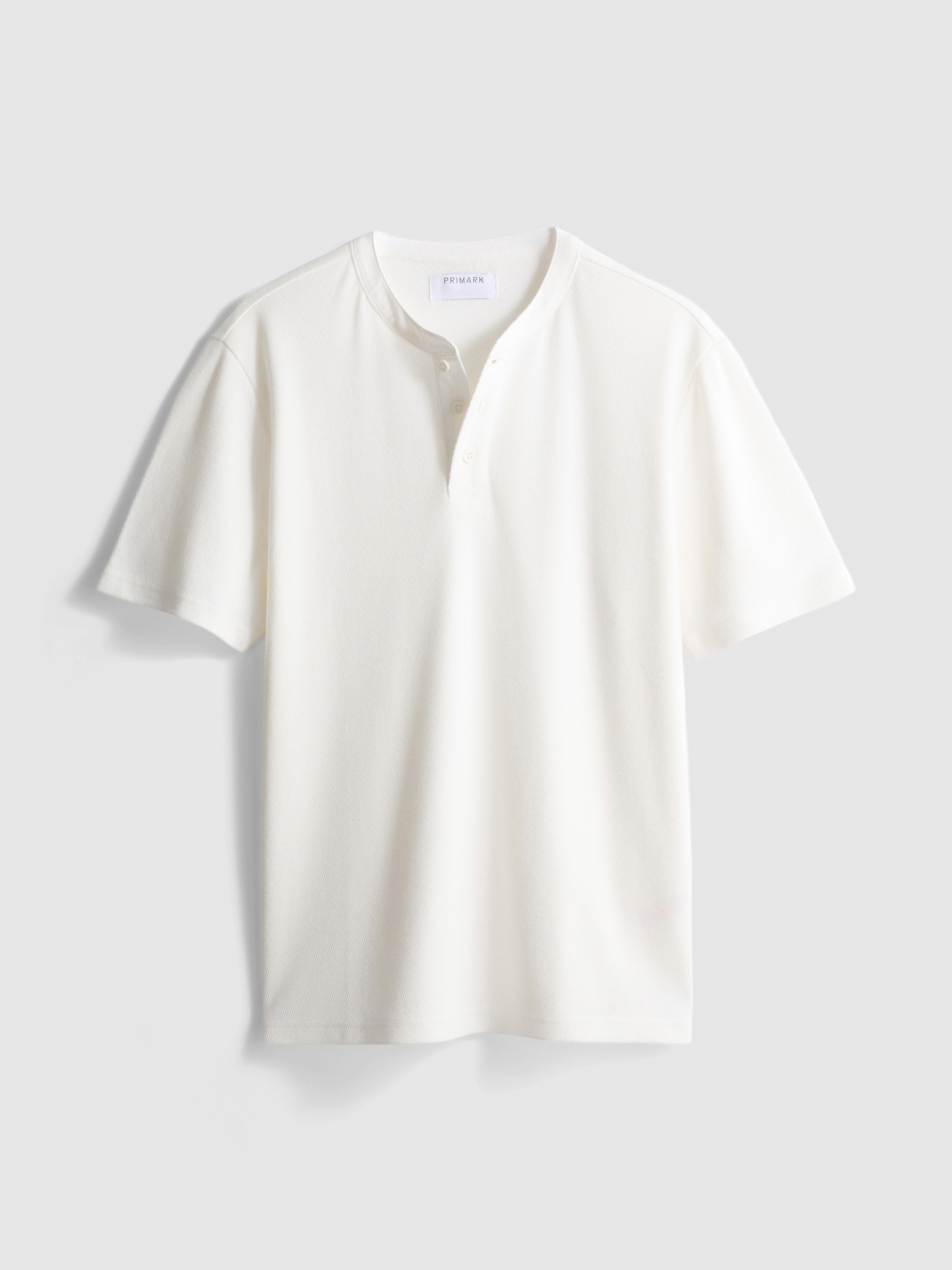 Textured Henley T-Shirt