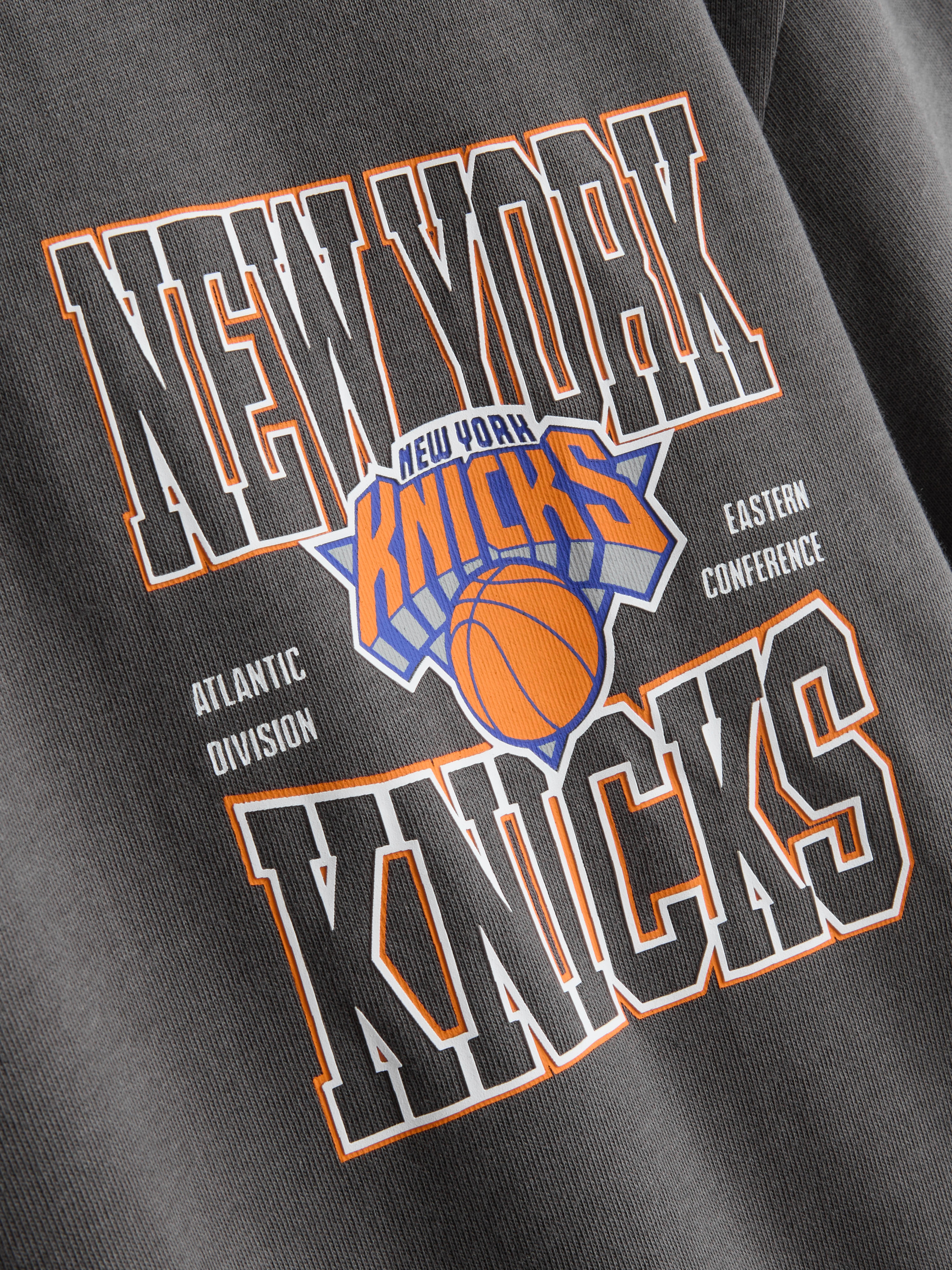 NBA New York Knicks Pure Cotton Graphic T-Shirt