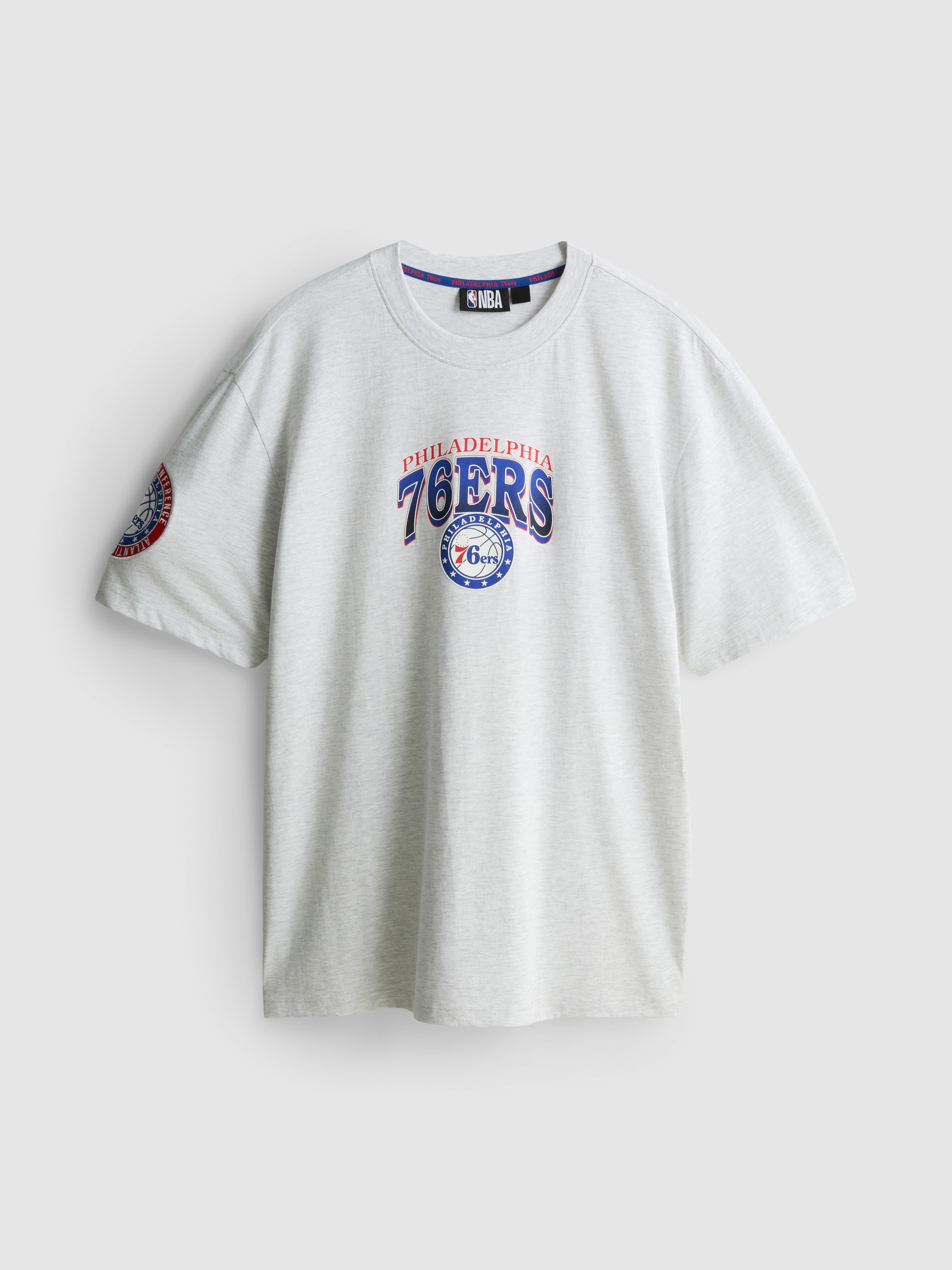 NBA Philadelphia 76ers Pure Cotton Graphic T-Shirt