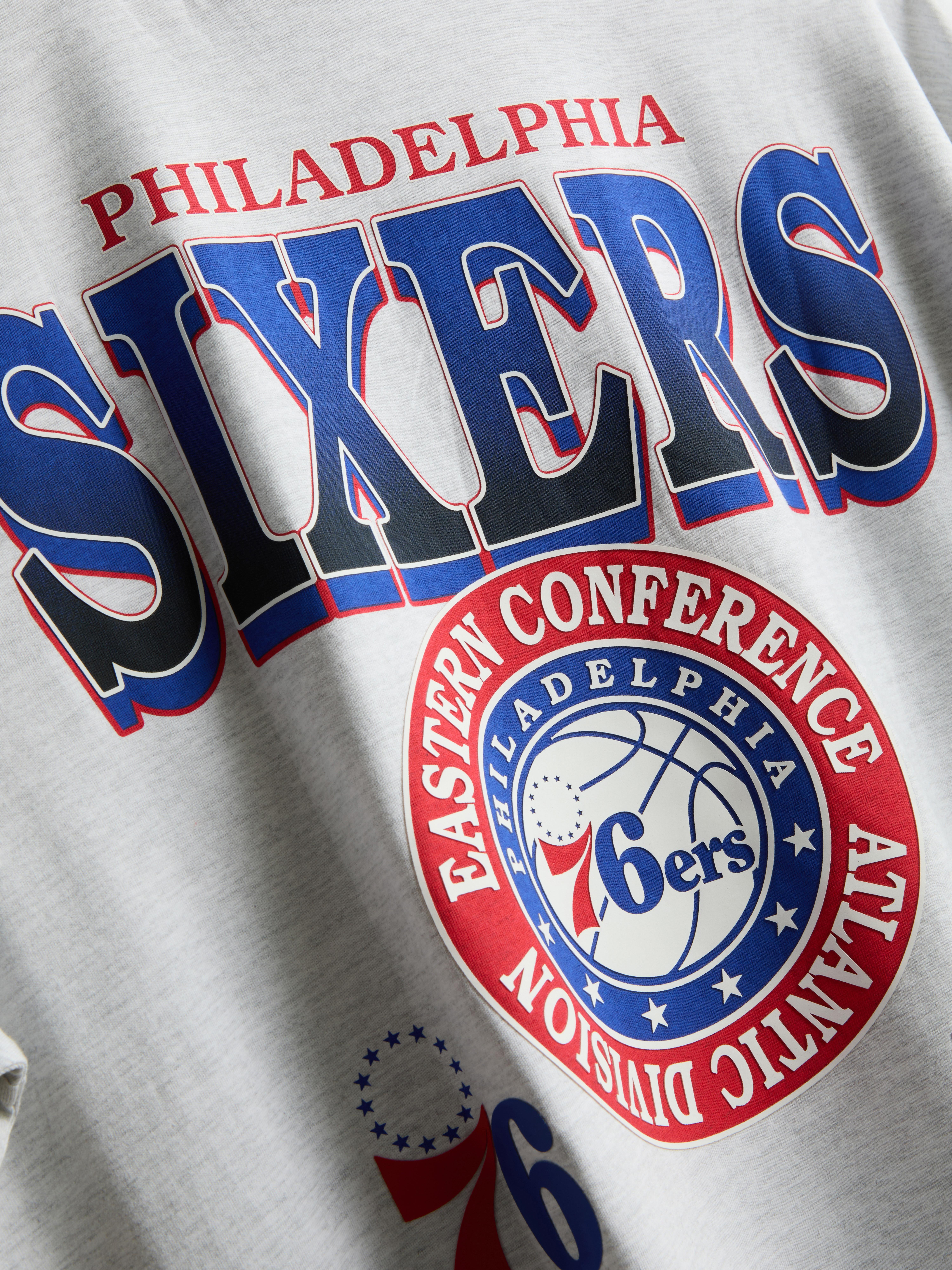 NBA Philadelphia 76ers Pure Cotton Graphic T-Shirt