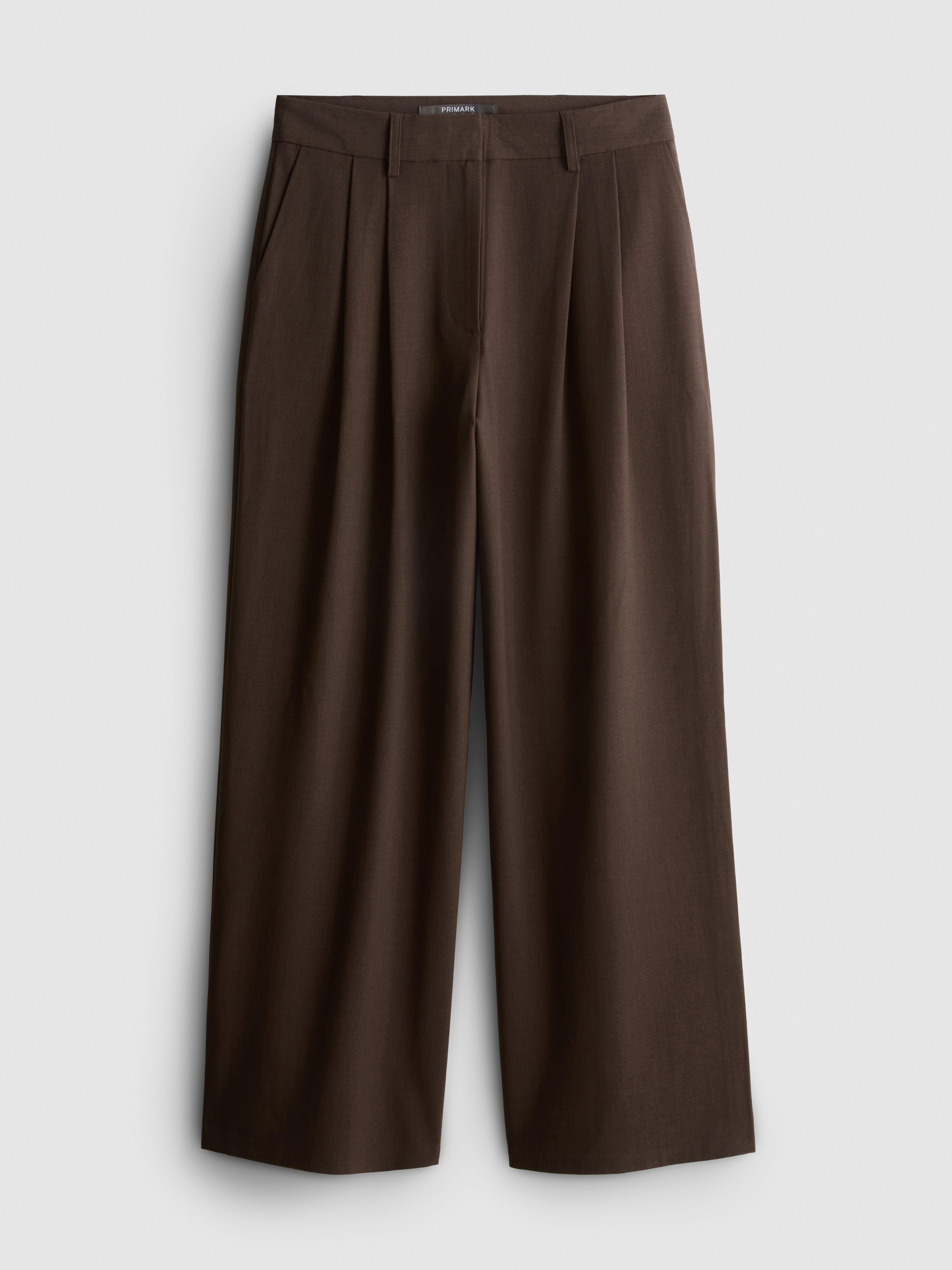Tailored Wide Leg Pants