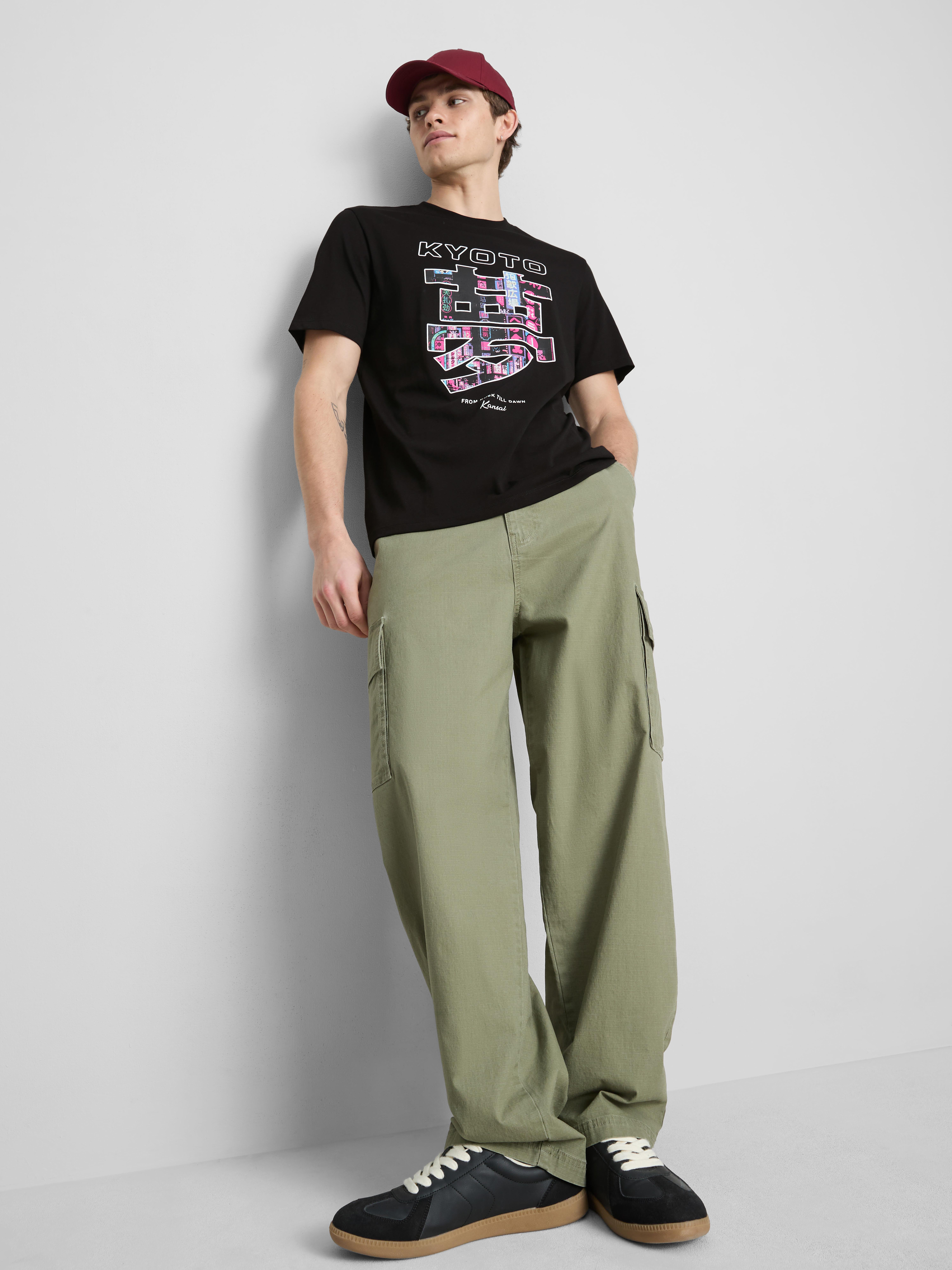 T-shirt z nadrukiem Kioto