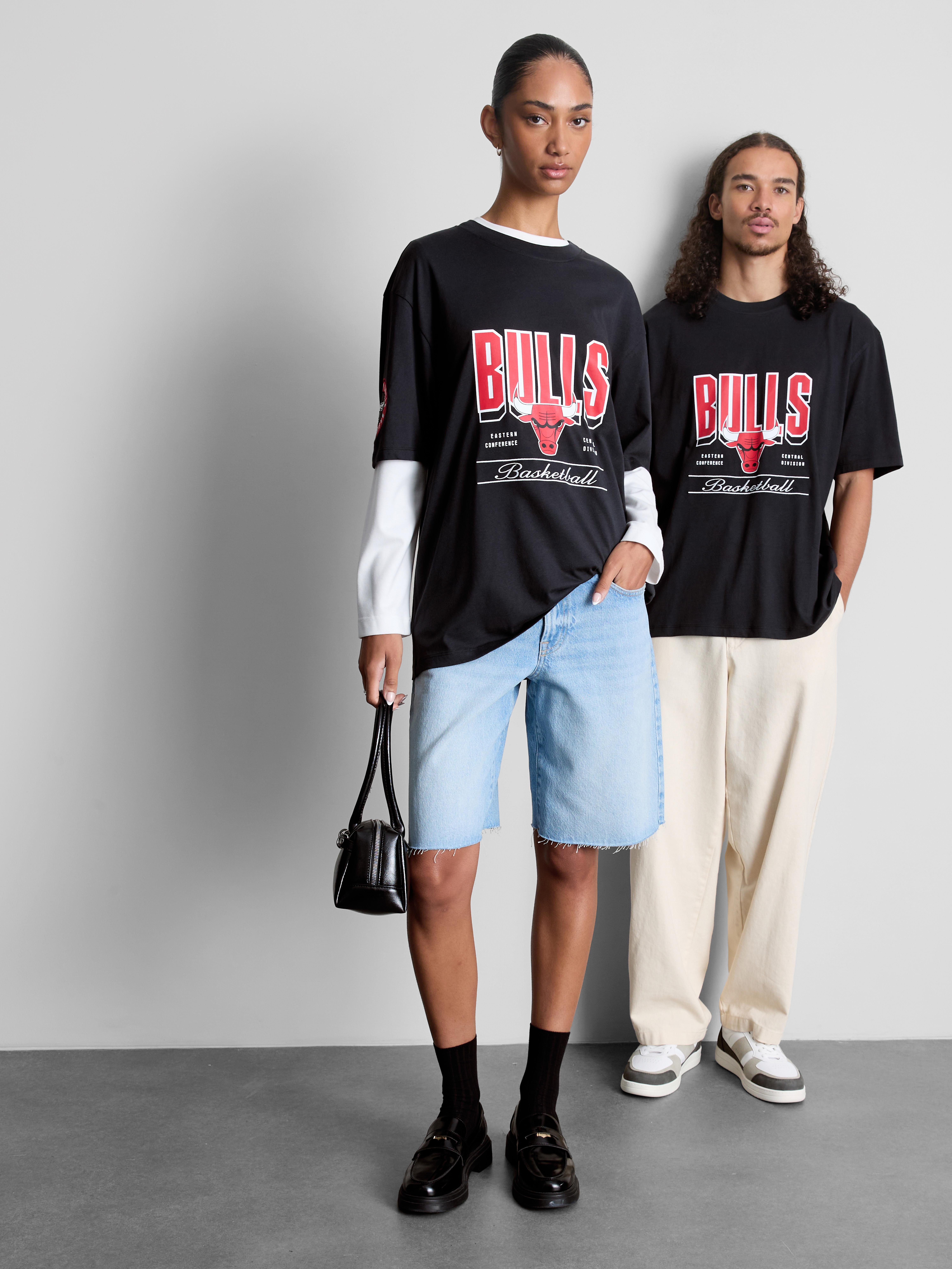 NBA Chicago Bulls Pure Cotton Graphic T-Shirt