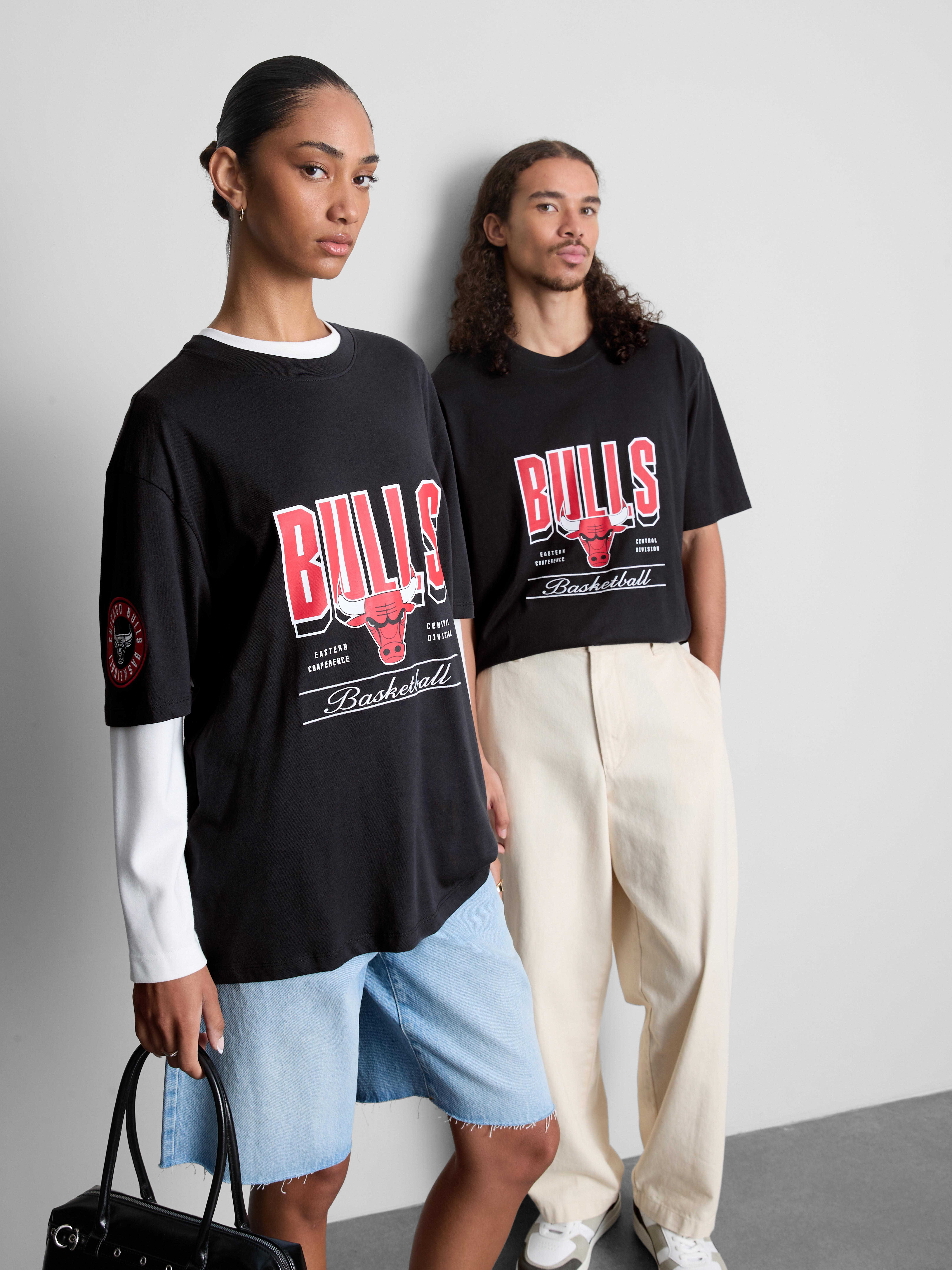 NBA Chicago Bulls Pure Cotton Graphic T-Shirt