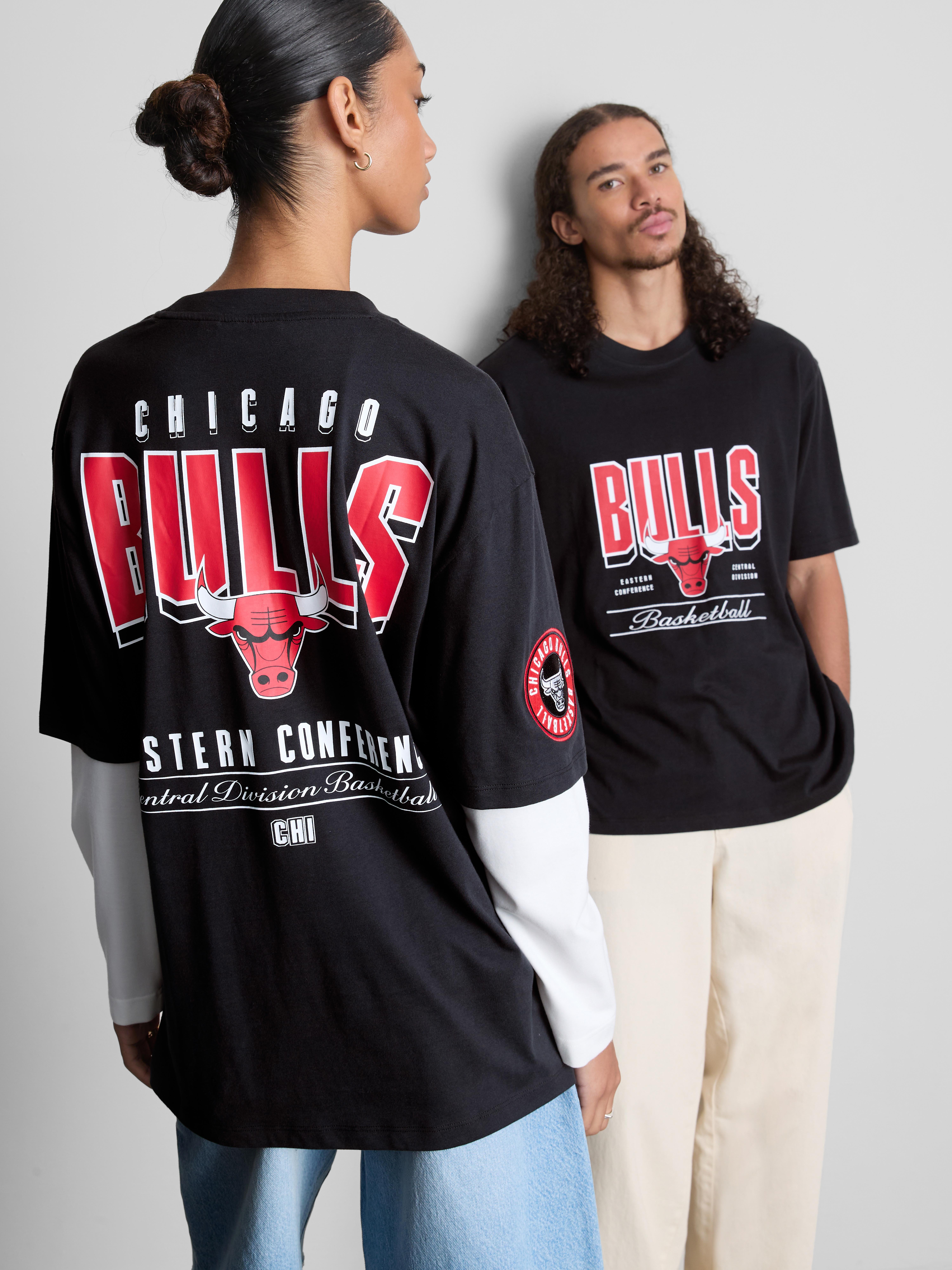 NBA Chicago Bulls Pure Cotton Graphic T-Shirt