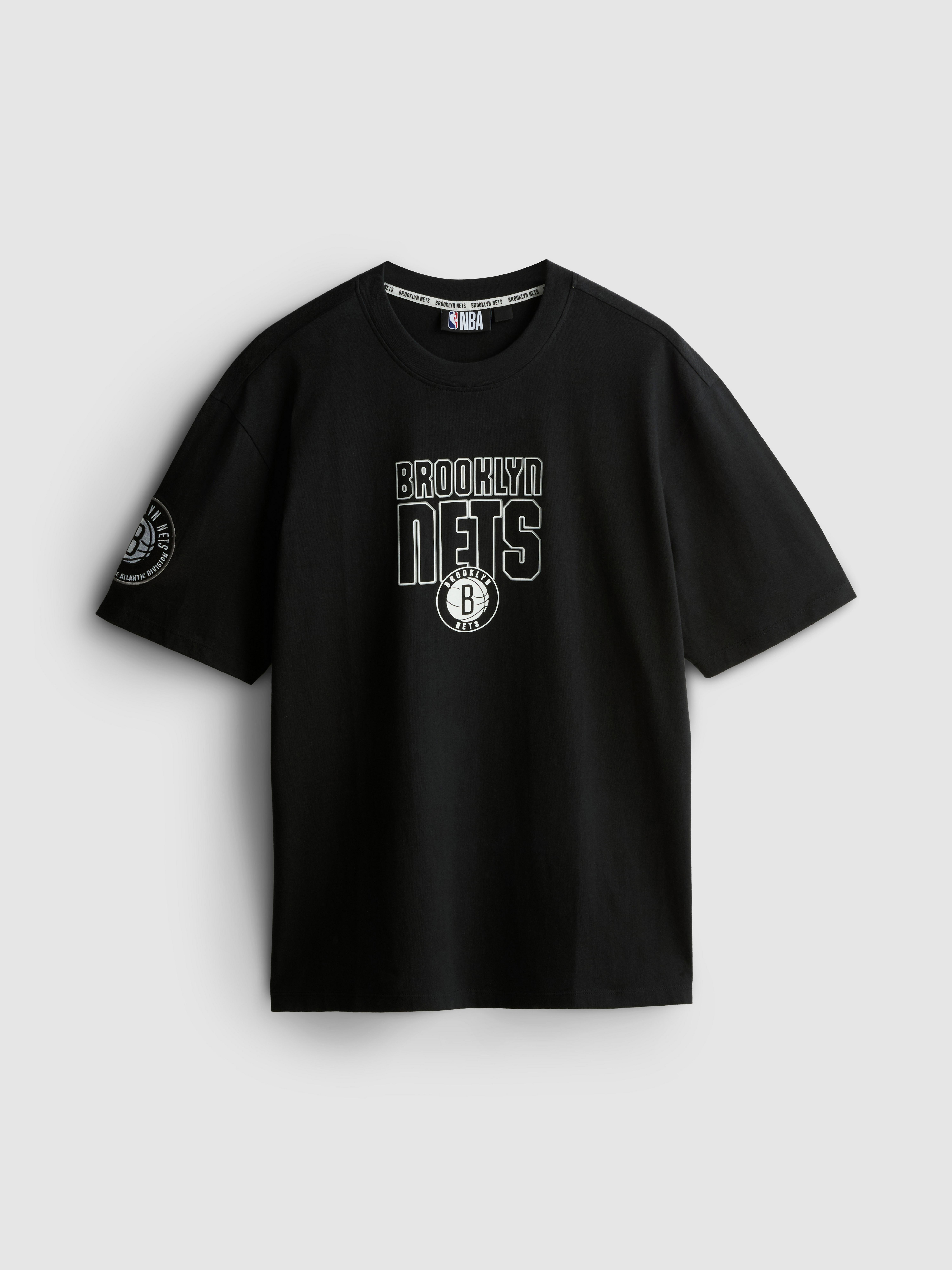 NBA Brooklyn Nets Pure Cotton Graphic T-Shirt