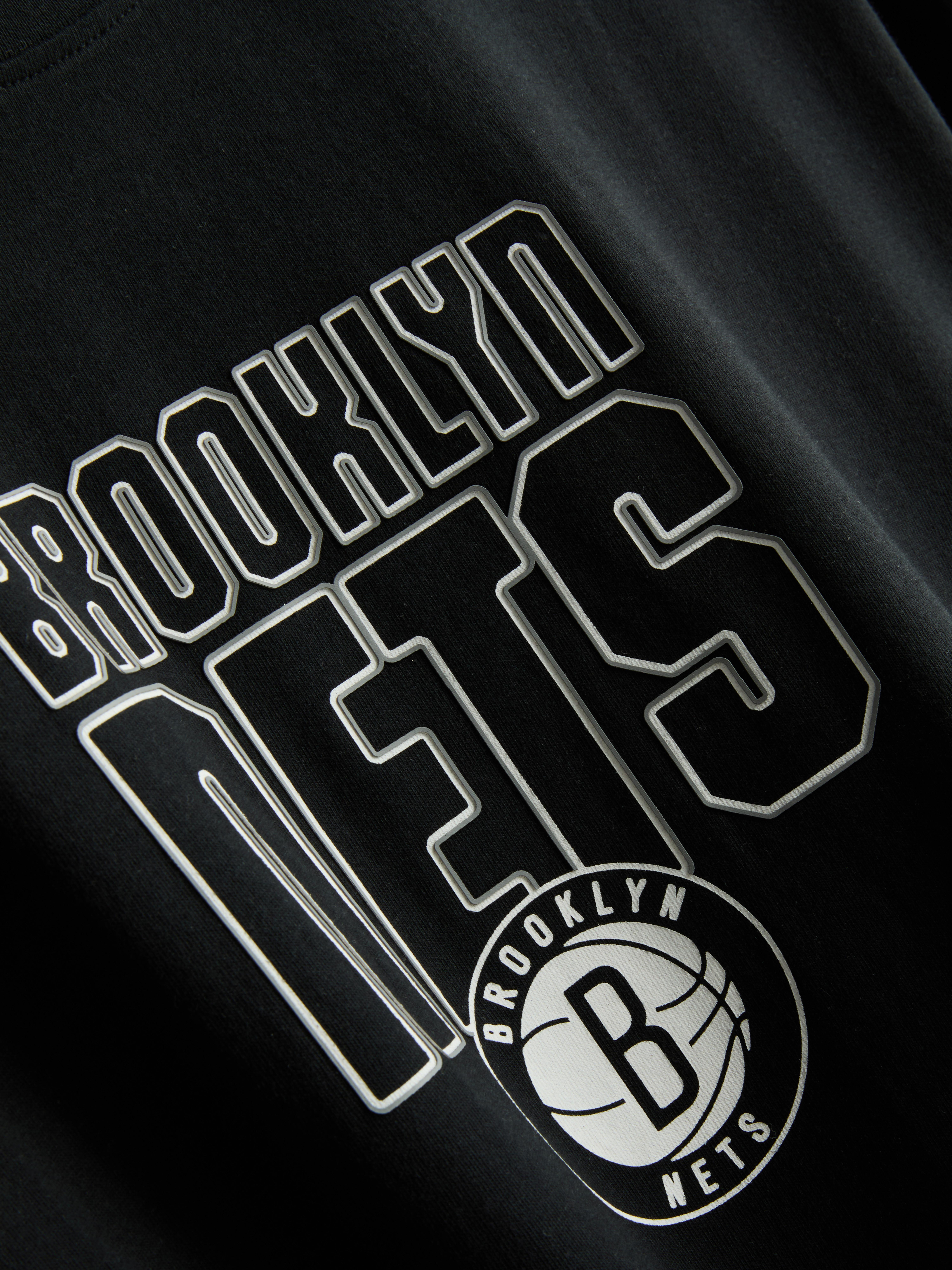 NBA Brooklyn Nets Pure Cotton Graphic T-Shirt