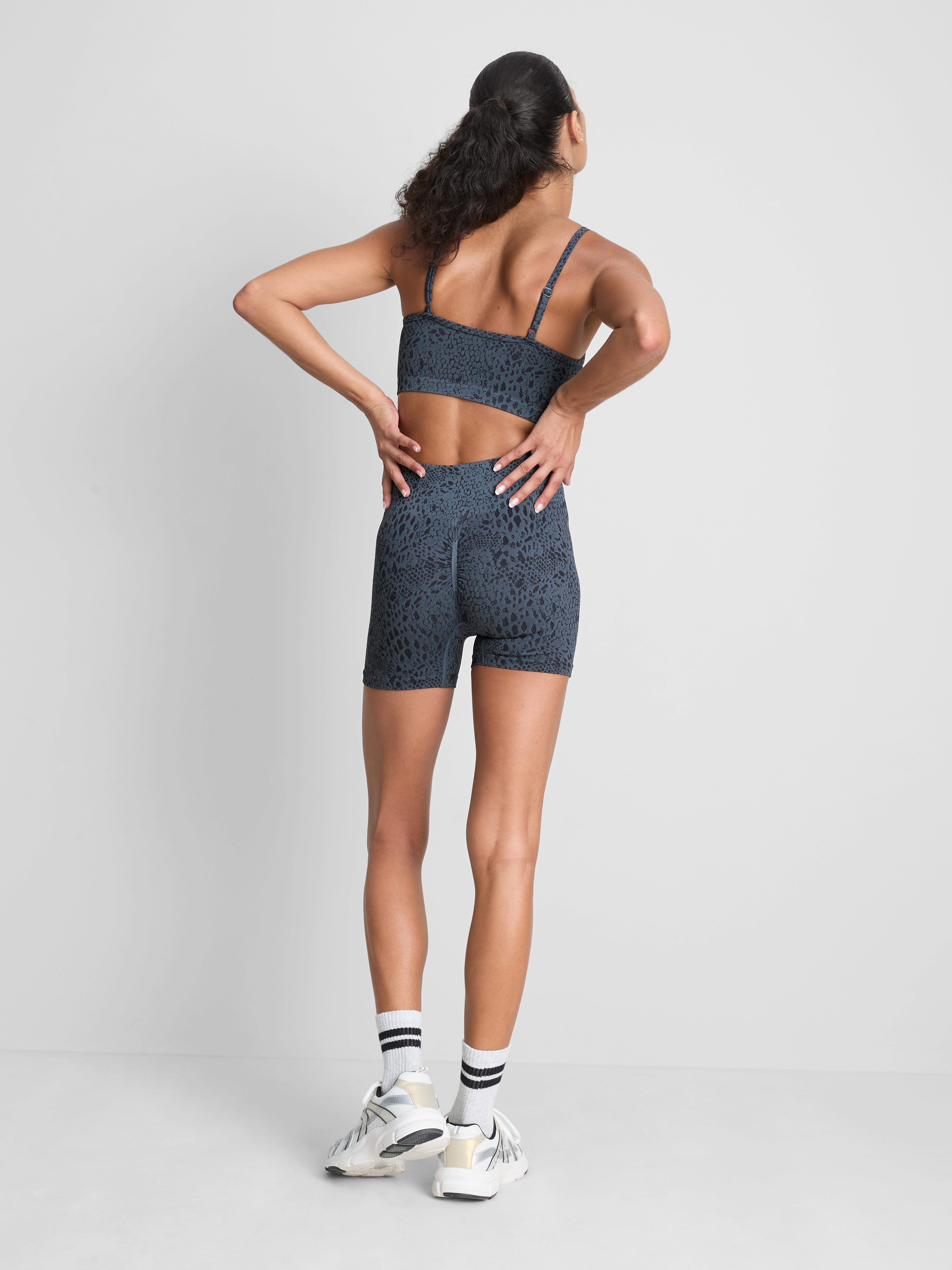 Seamless Jacquard Active Shorts