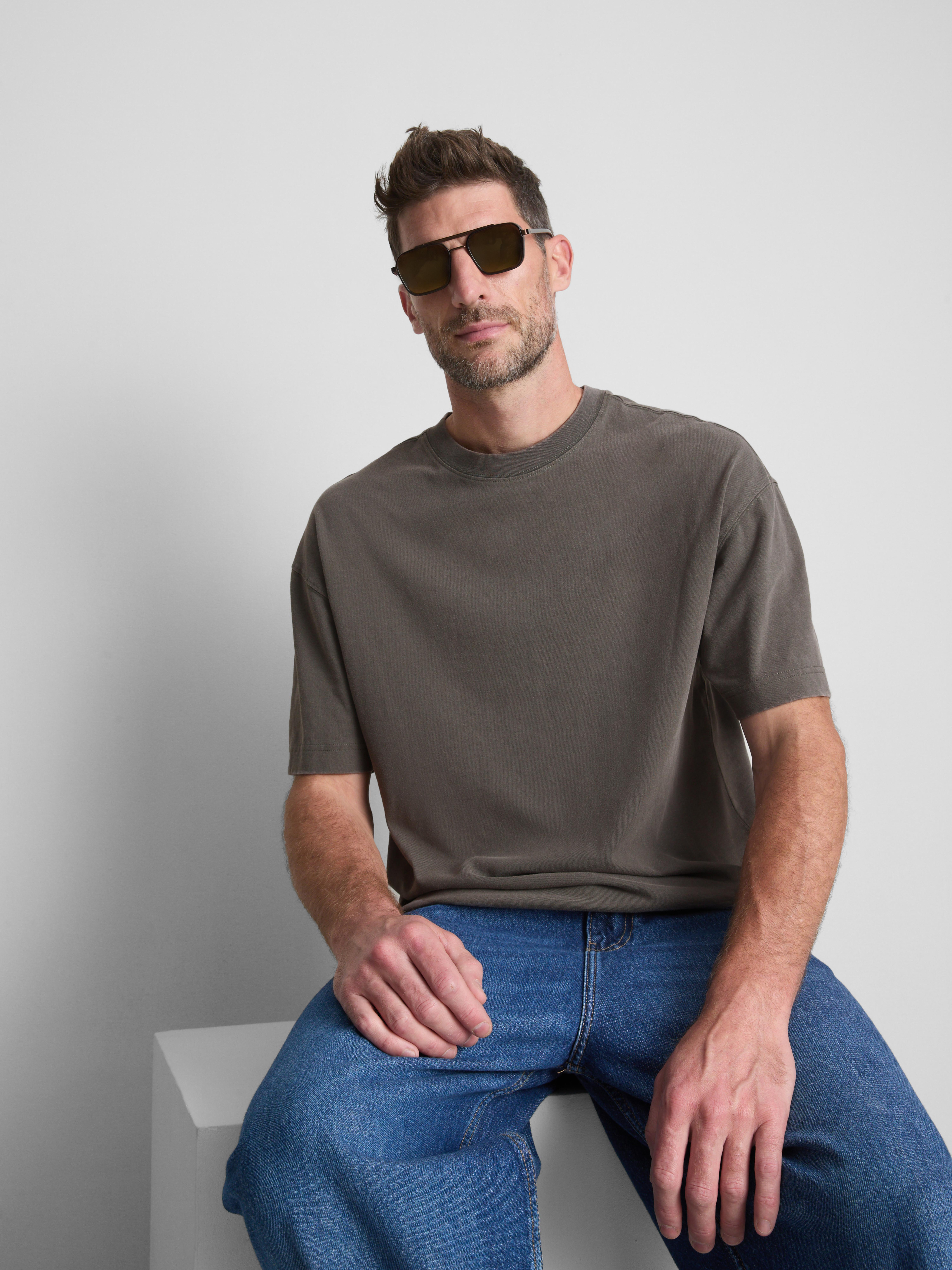 Pure Cotton Boxy T-Shirt
