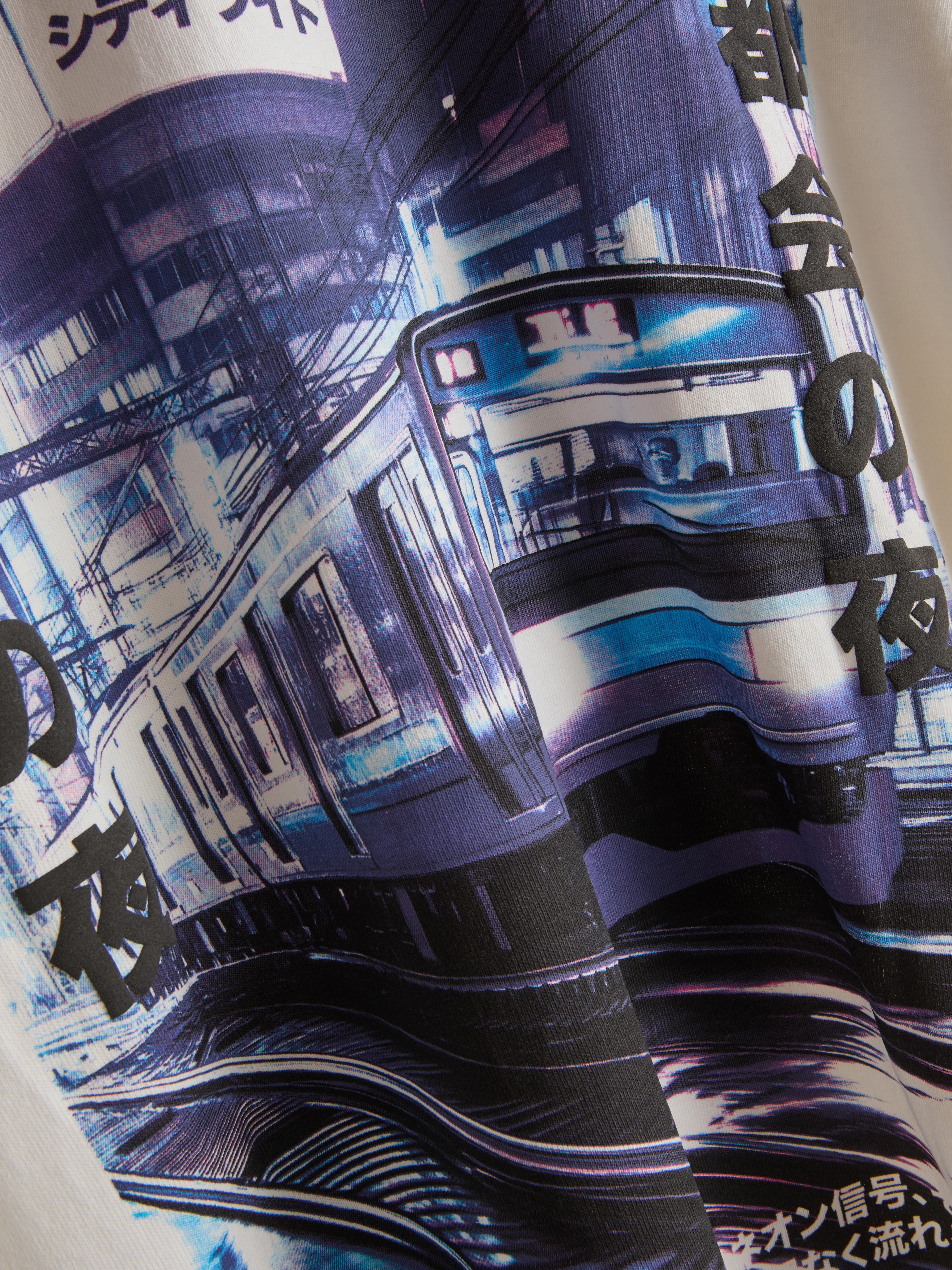 T-shirt gráfica Midnight Tokyo