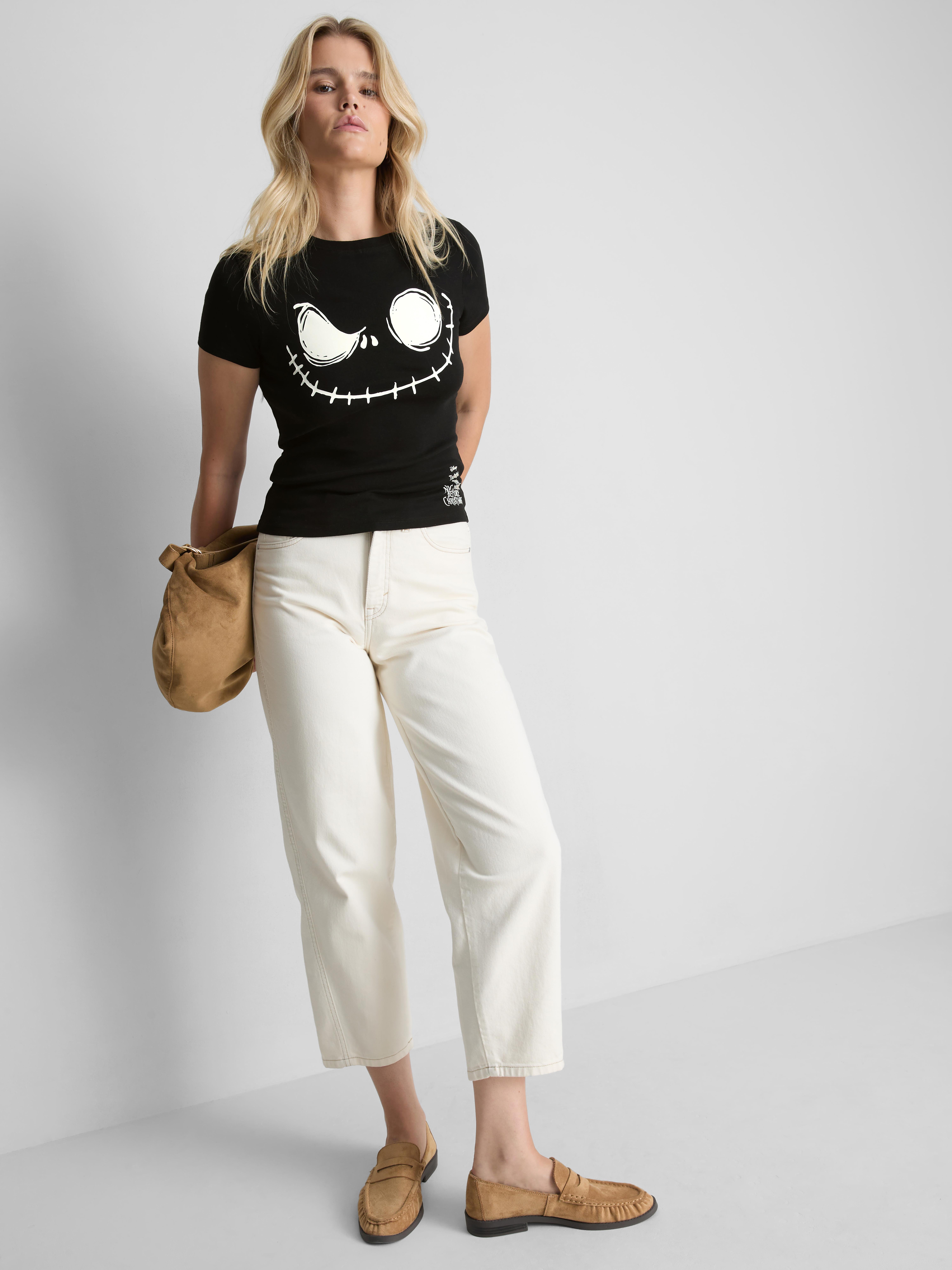 Disney Tim Burton's The Nightmare Before Xmas Graphic Baby Tee