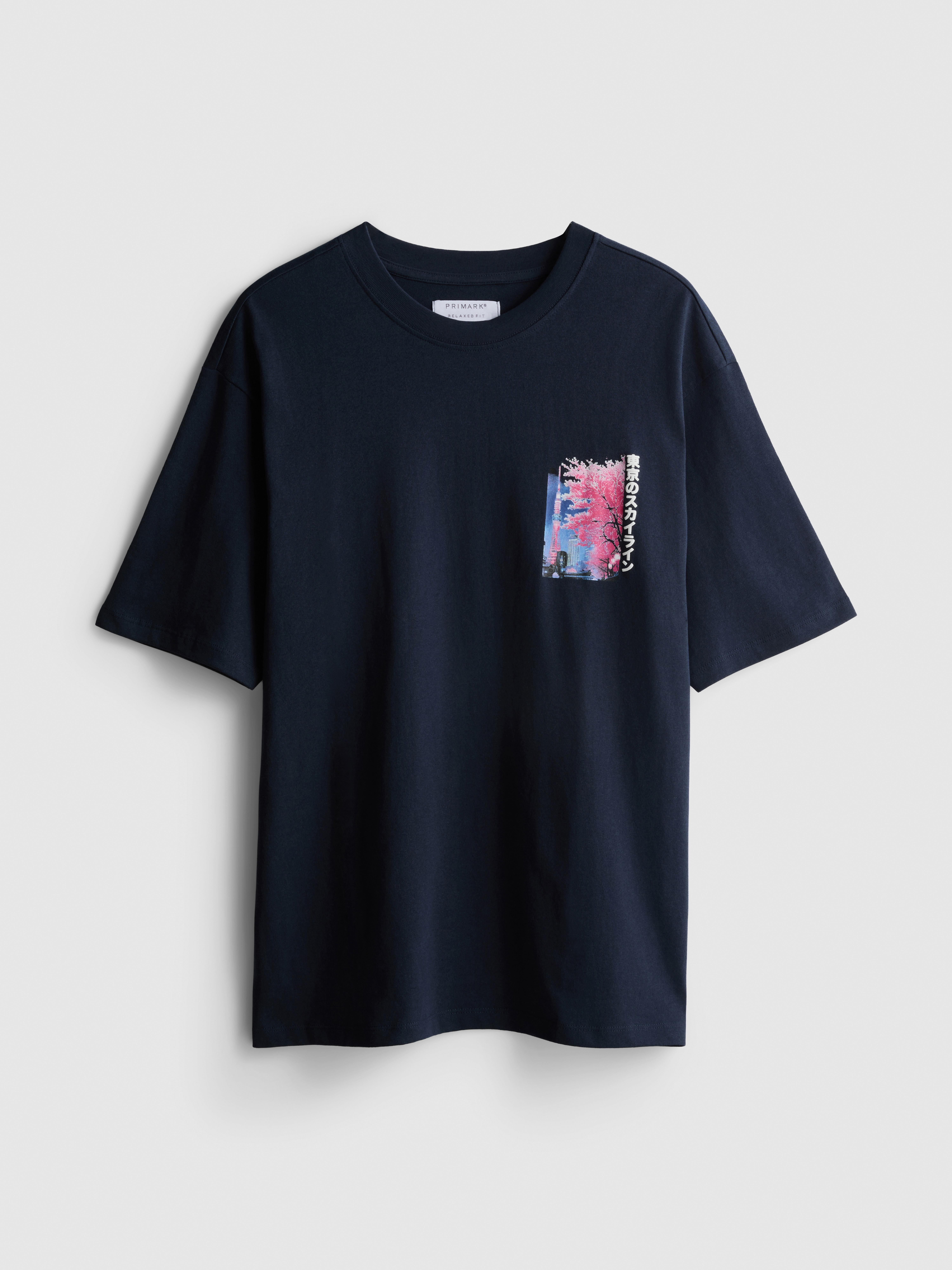 Tokyo Skyline Pure Cotton T-Shirt