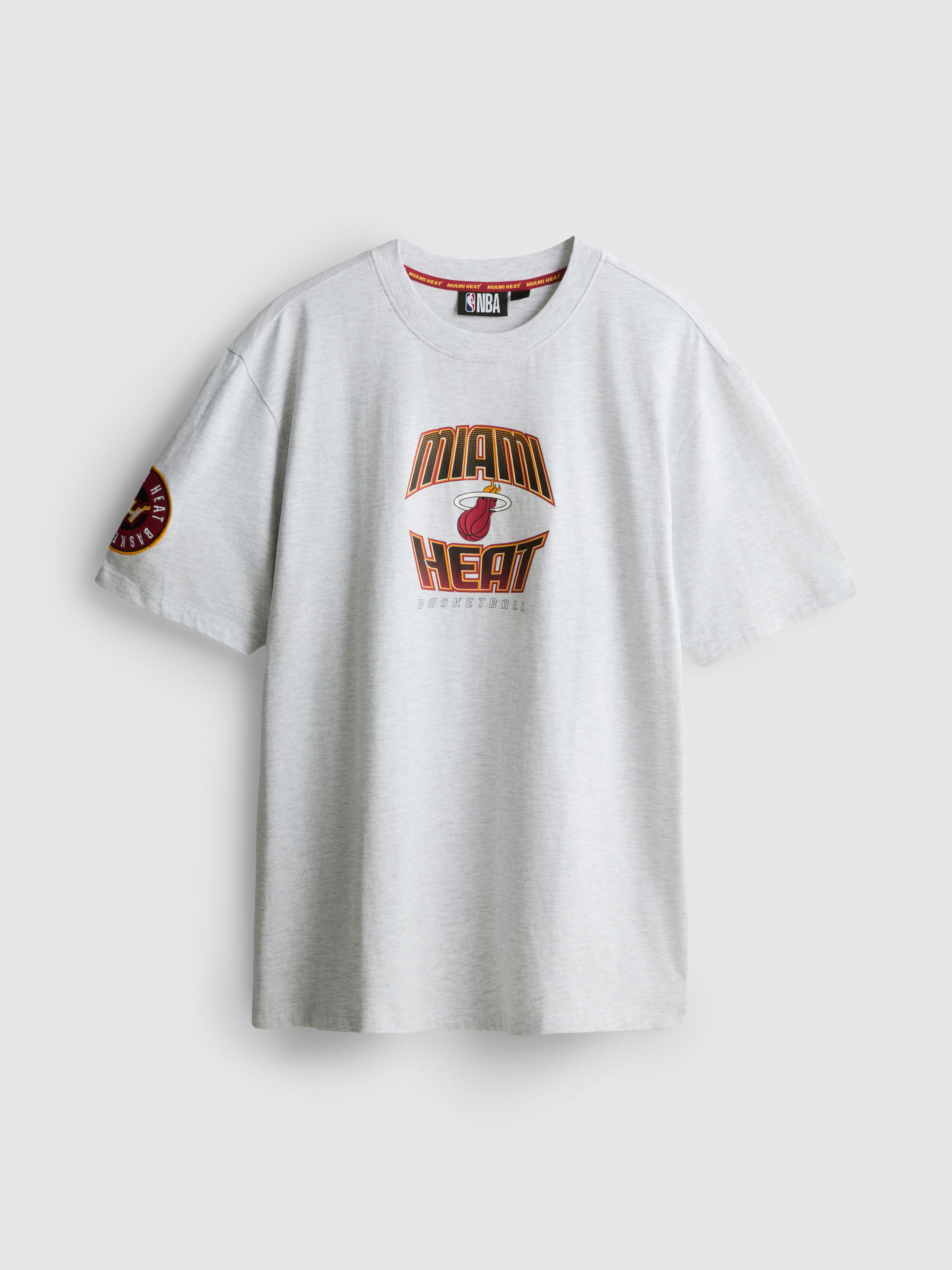 NBA Miami Heat Pure Cotton Graphic T-Shirt