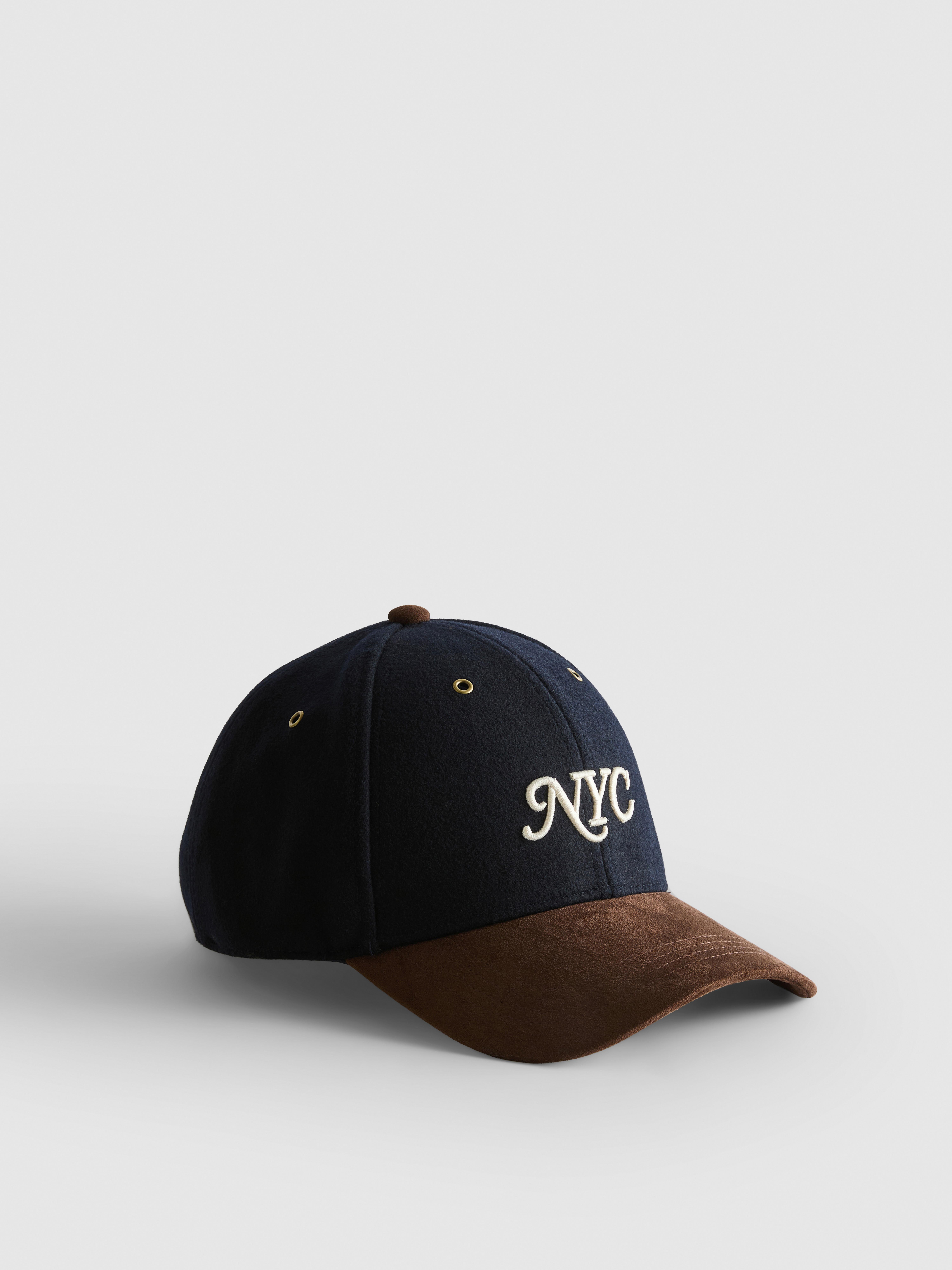 Two-Tone NYC Embroidered Cap