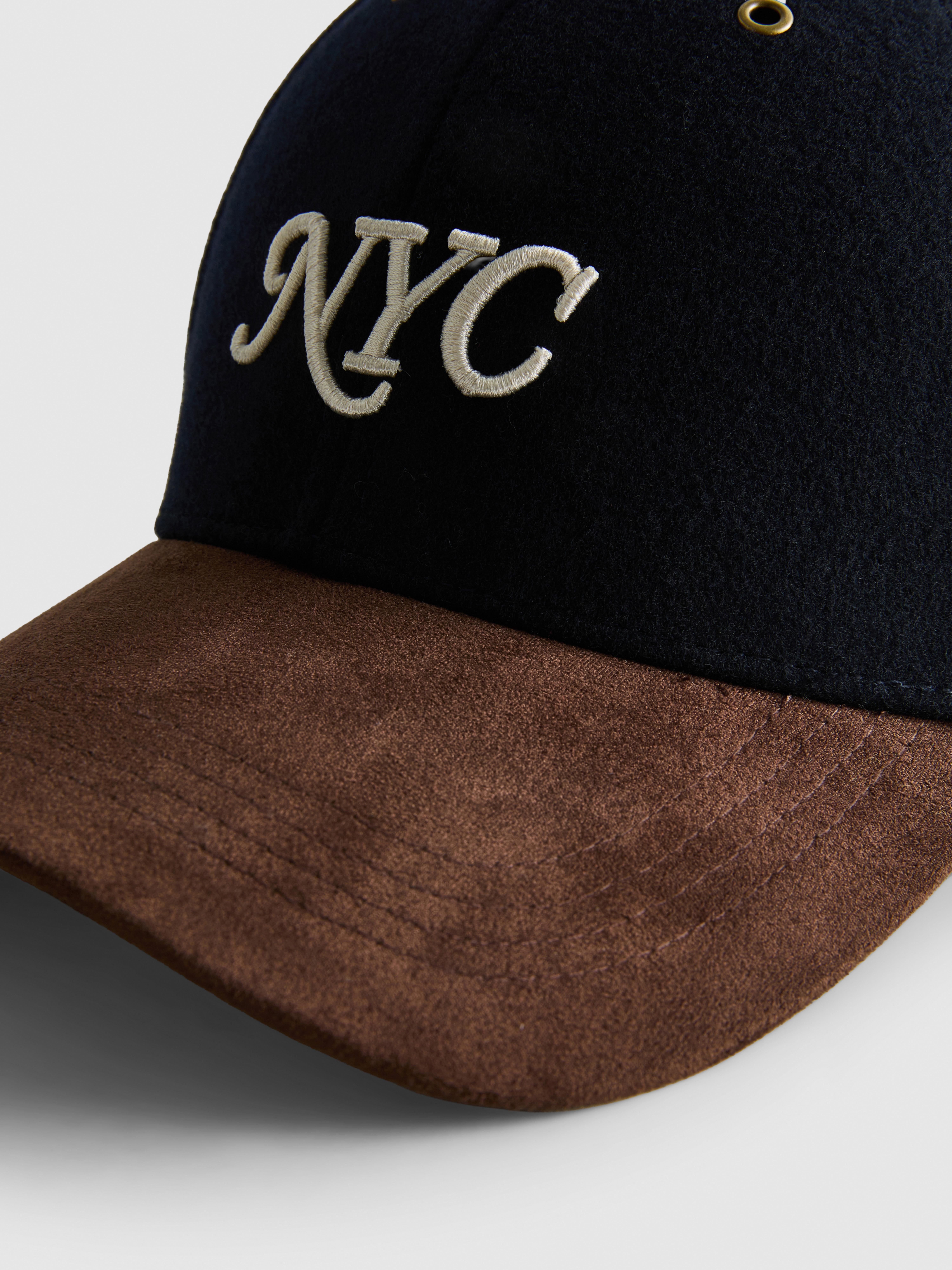 Two-Tone NYC Embroidered Cap