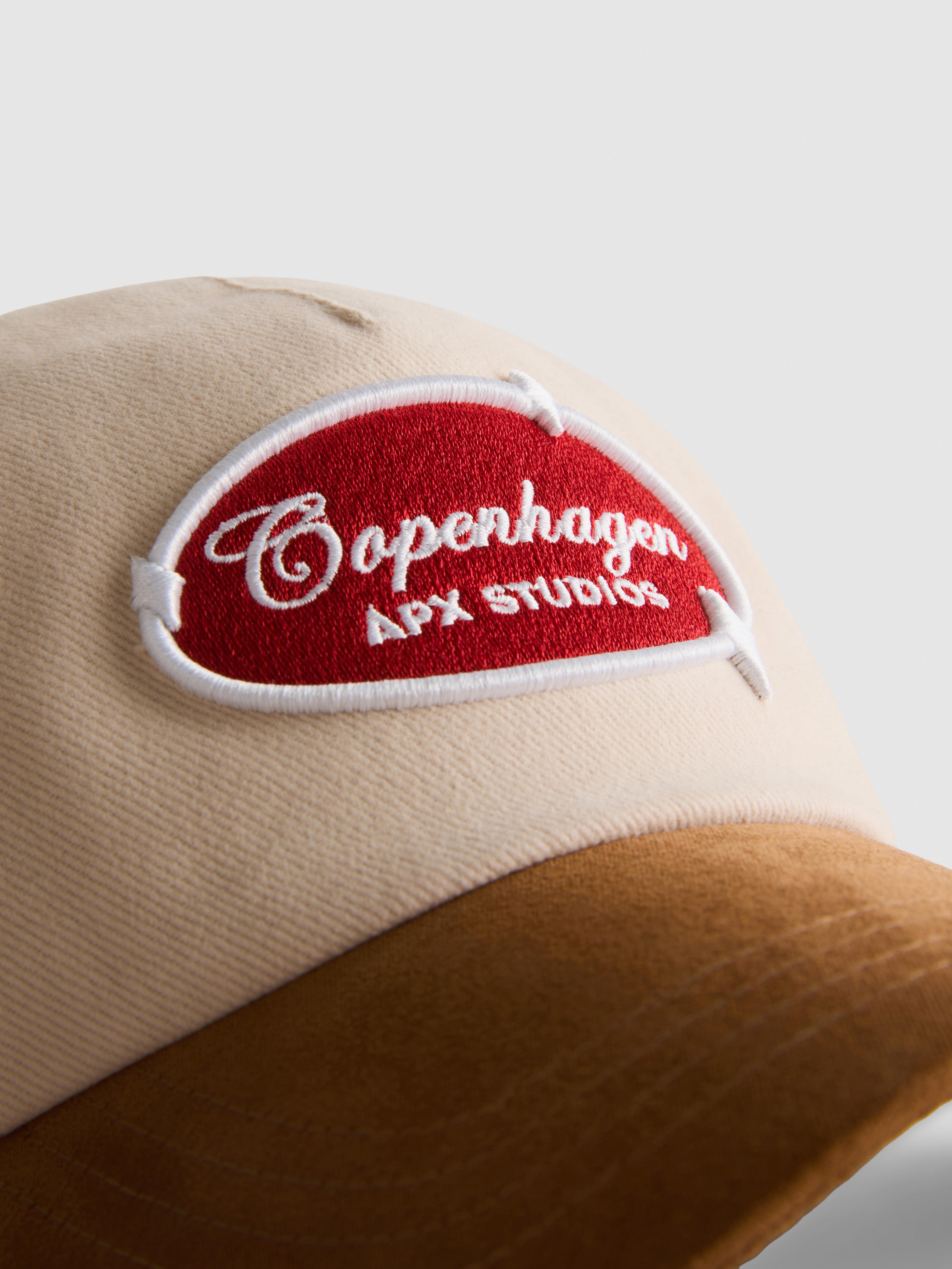 Mens Ecru Embroidered Baseball Cap | Primark