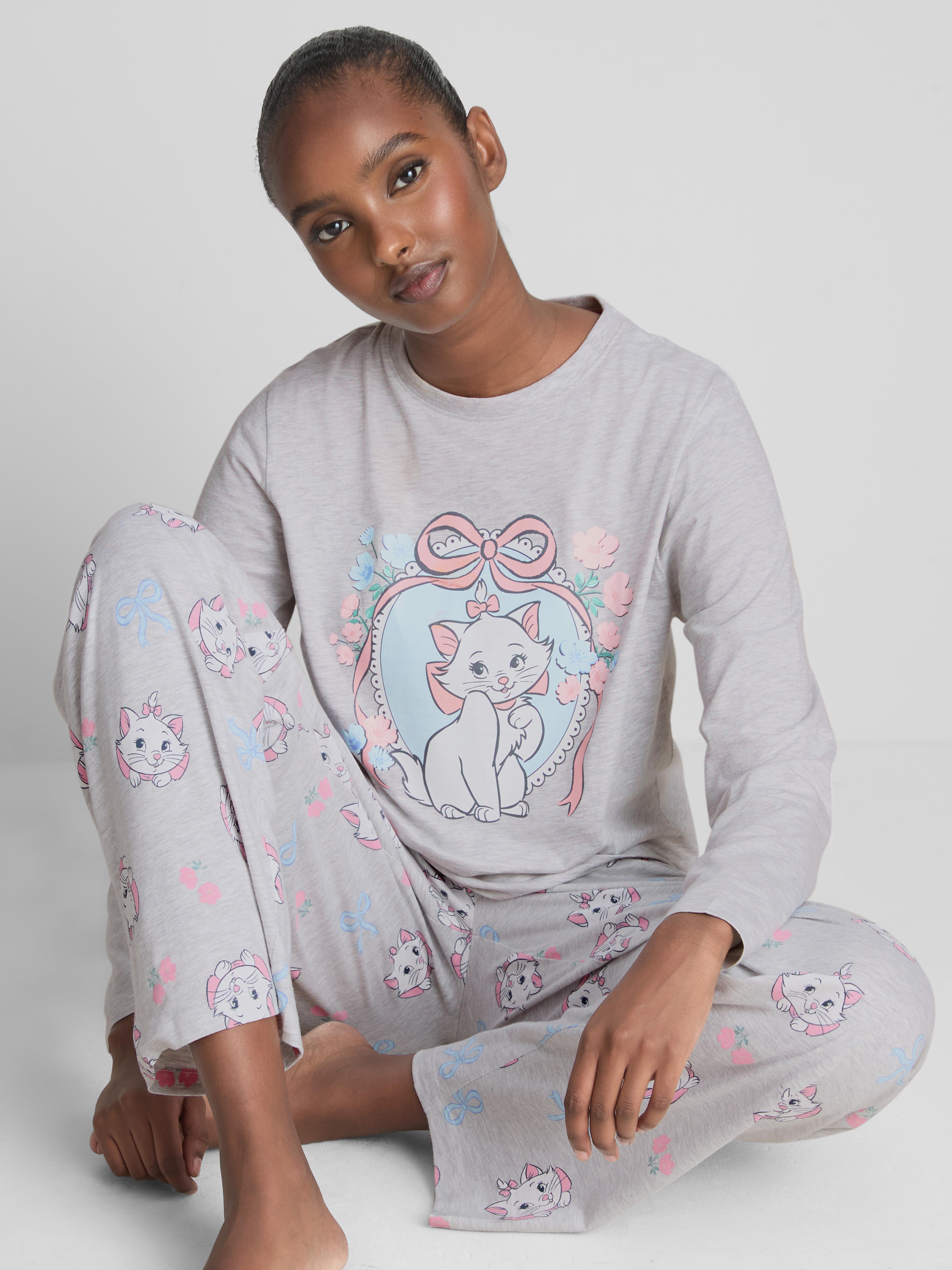 Disney's The Aristocats Marie Cotton Graphic Pajamas