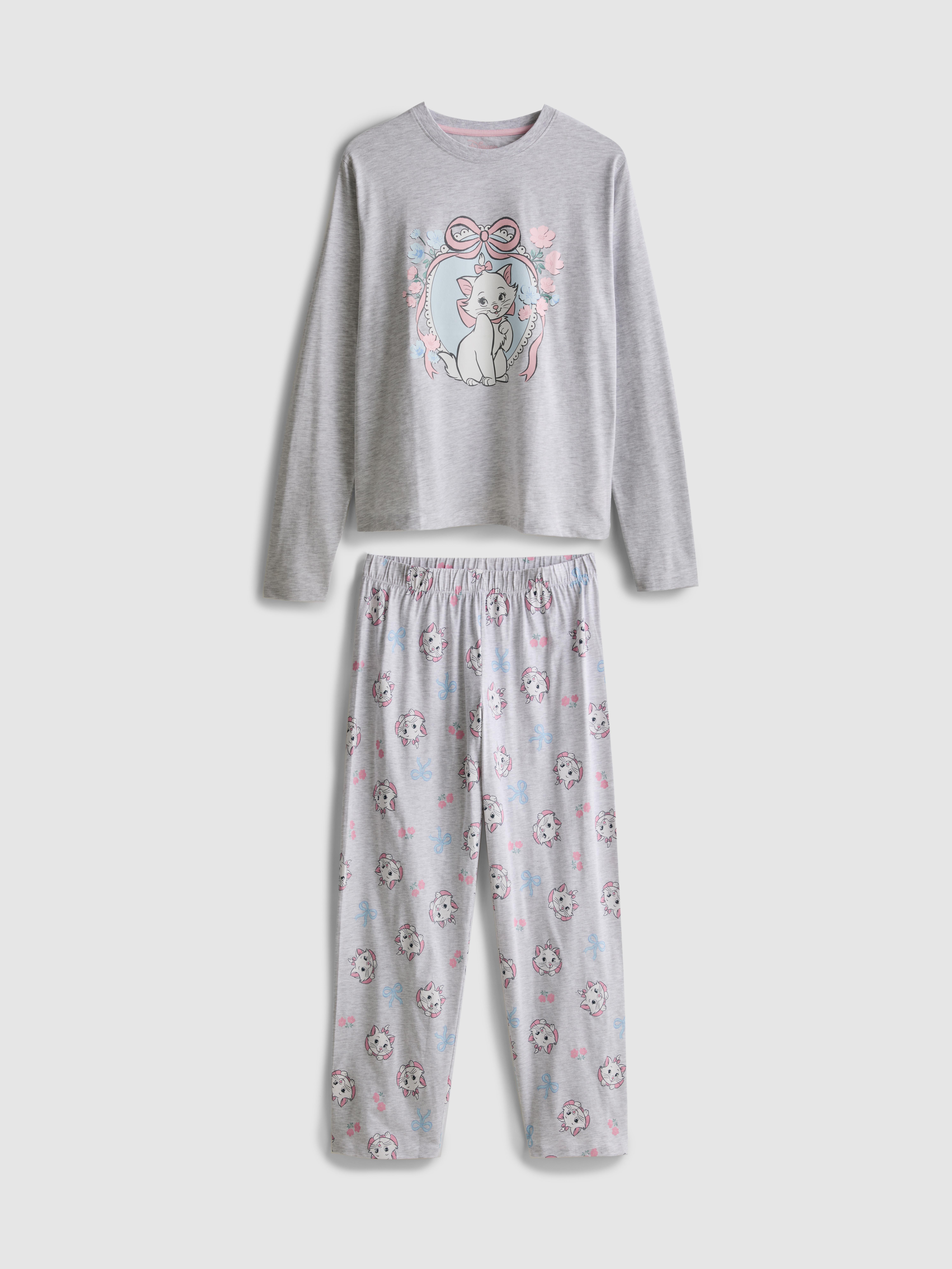Disney's The Aristocats Marie Cotton Graphic Pajamas