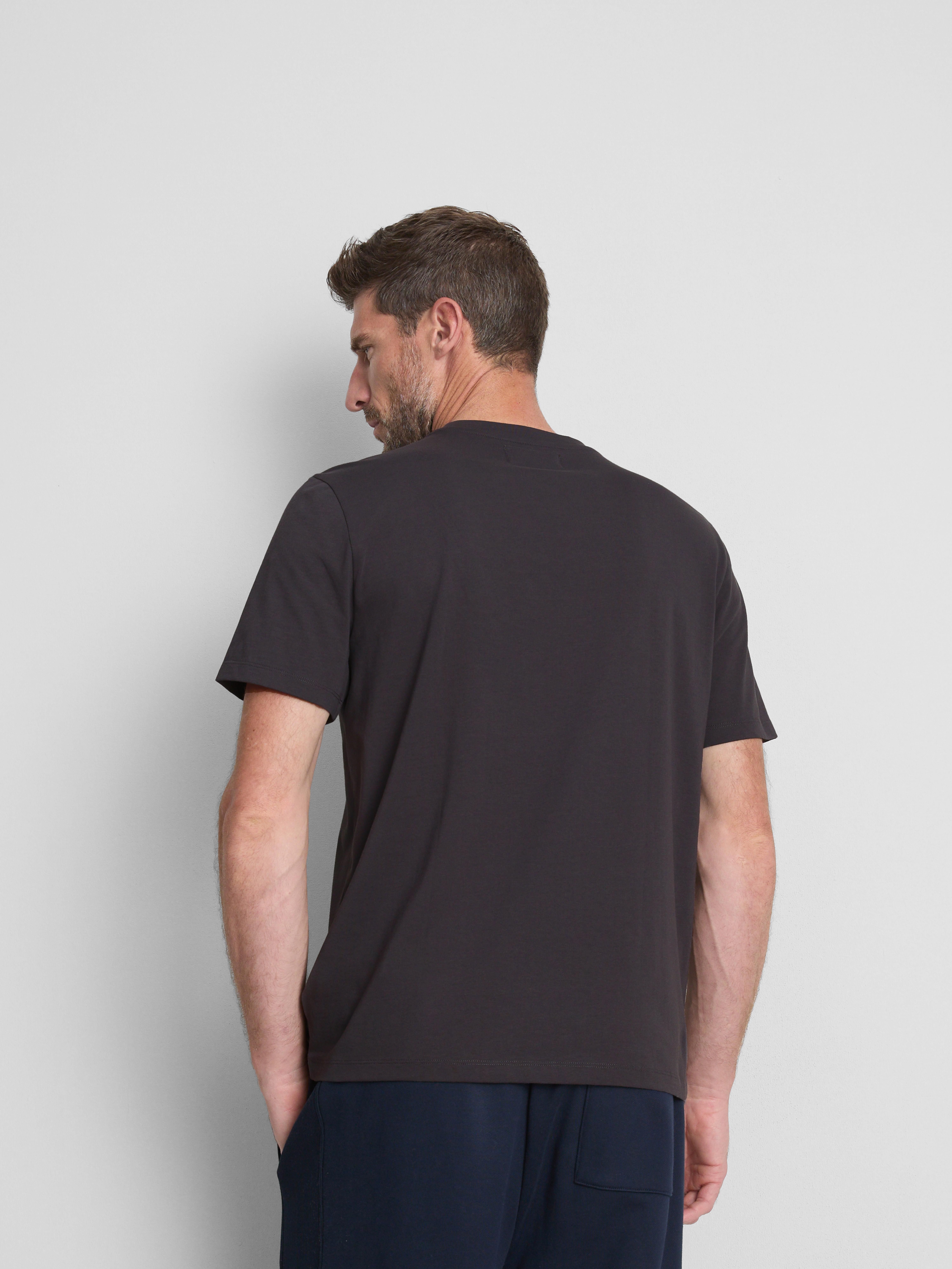 „Michigan“ T-Shirt aus reiner Baumwolle mit Grafik