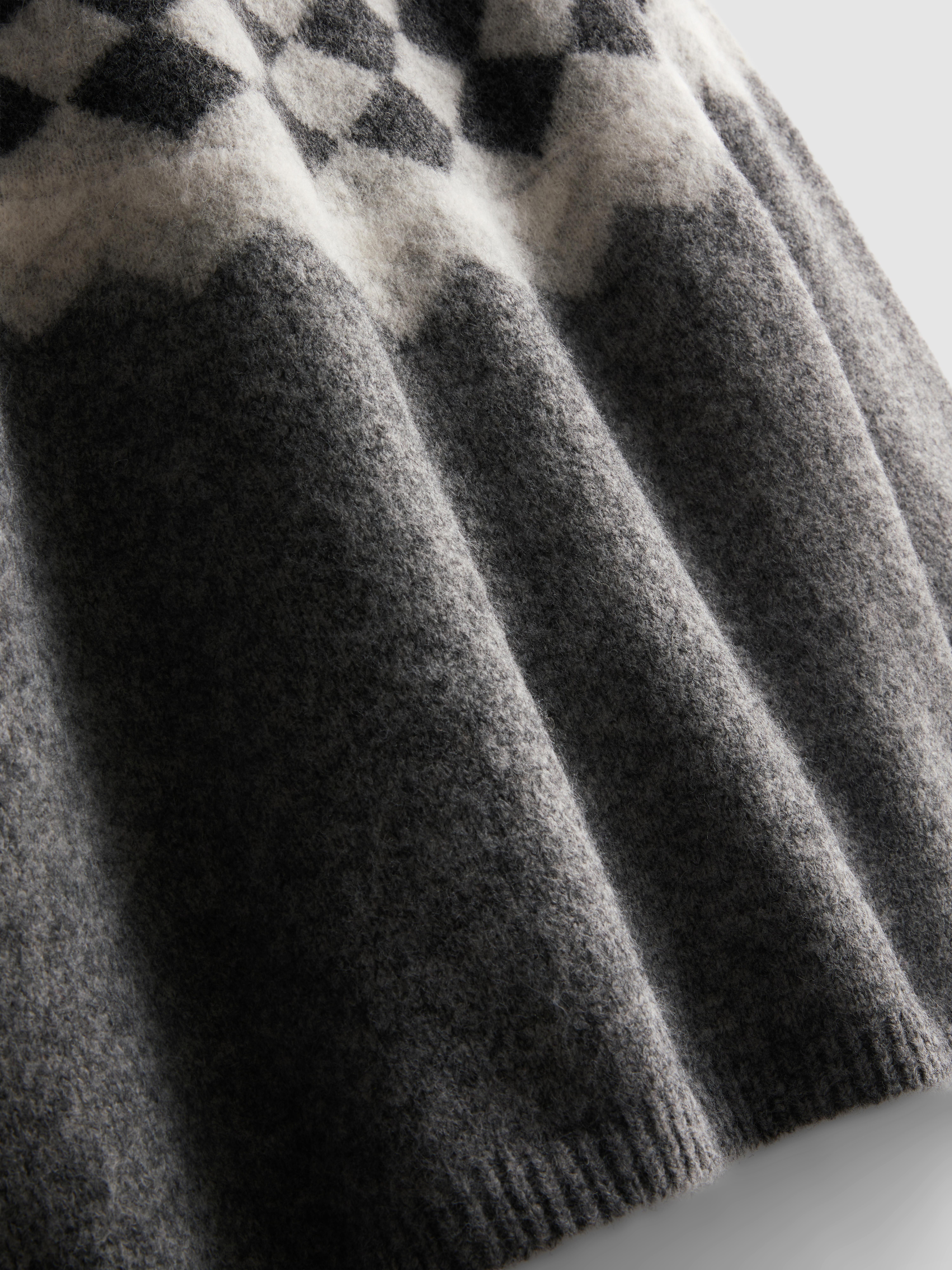 The Edit Wool Blend Fair Isle Sweater