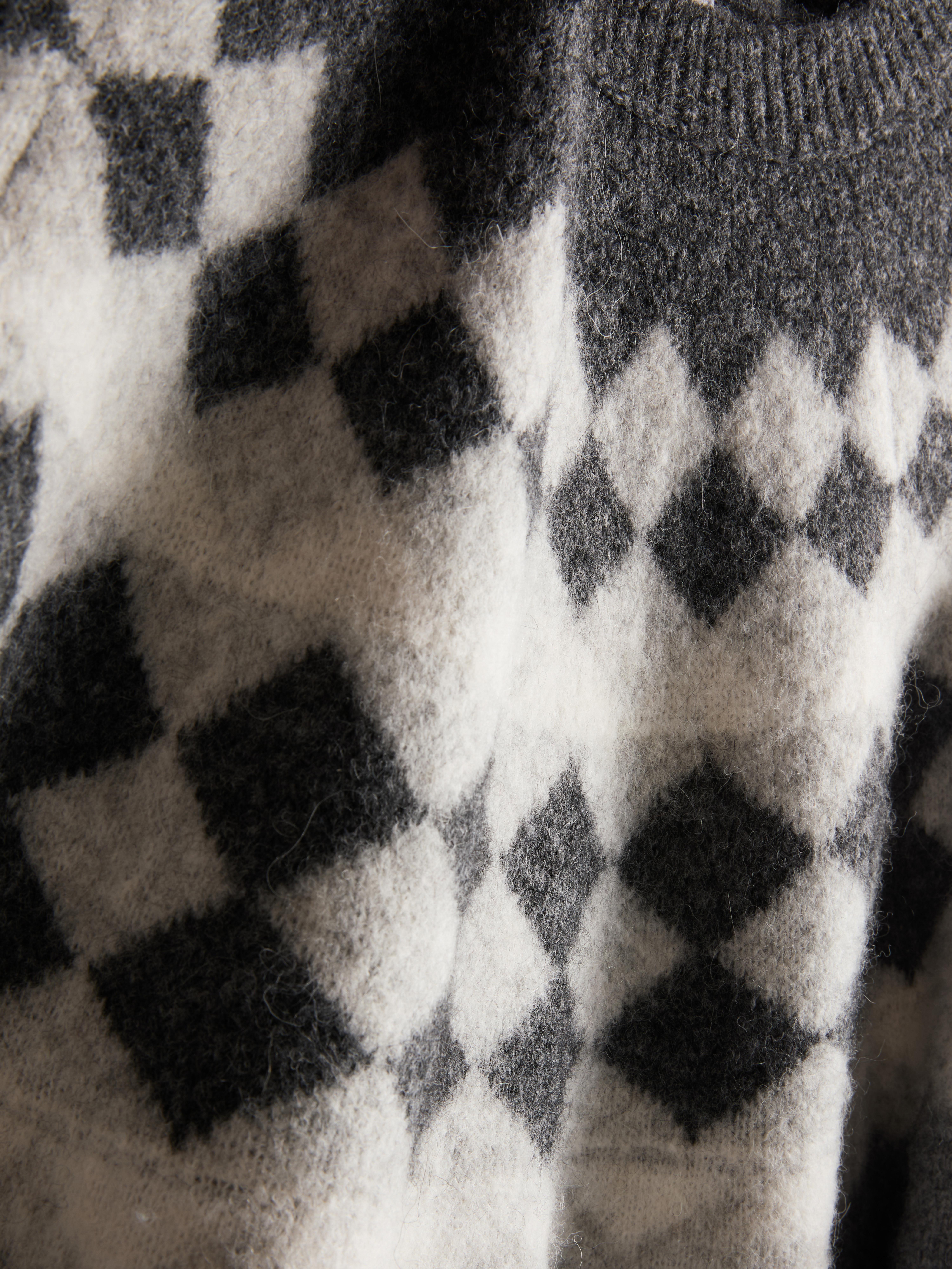 The Edit Wool Blend Fair Isle Sweater