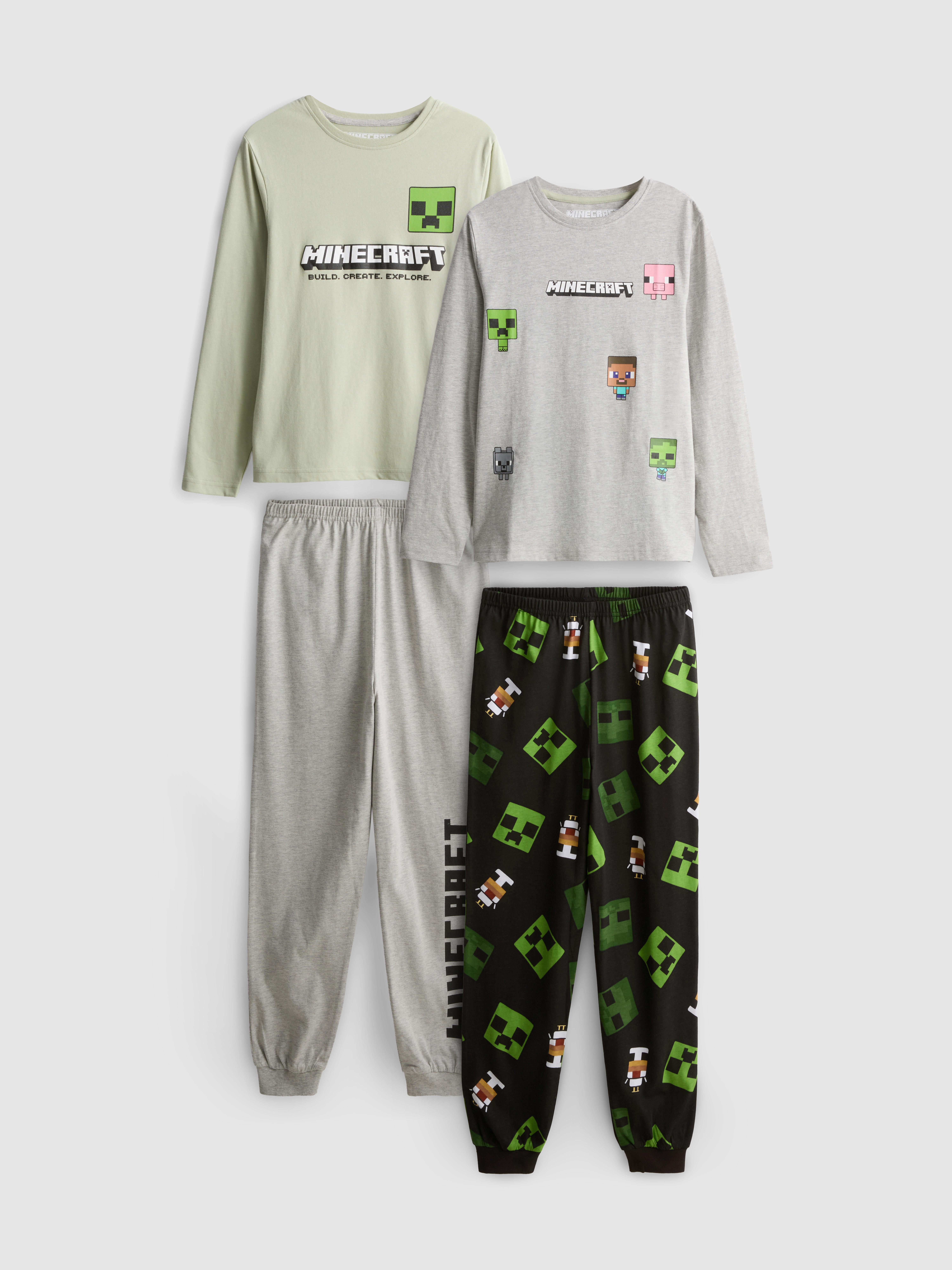 5-15yrs | Minecraft Long Pyjama Set