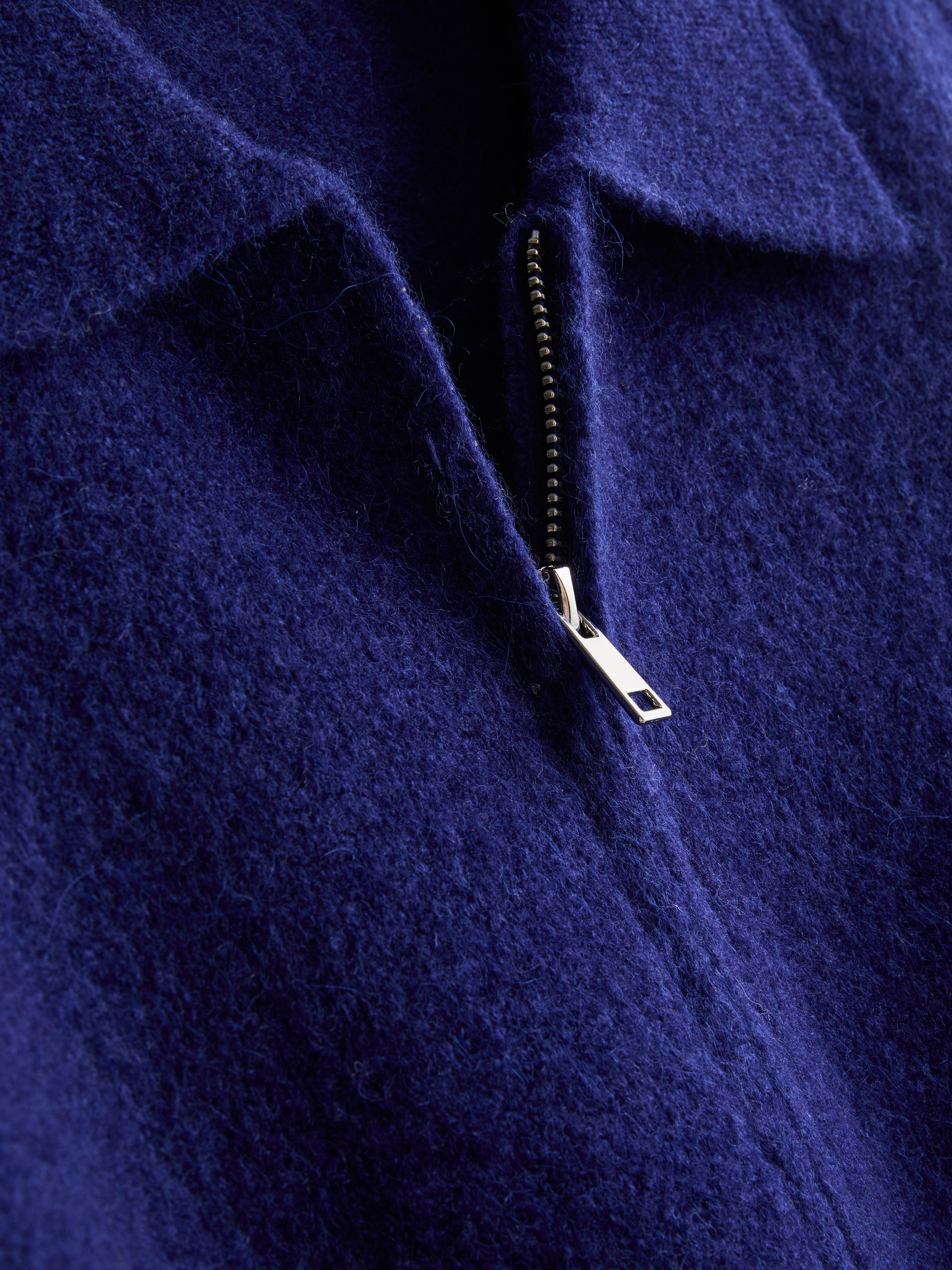 The Edit Wool-Blend Half-Zip Sweater