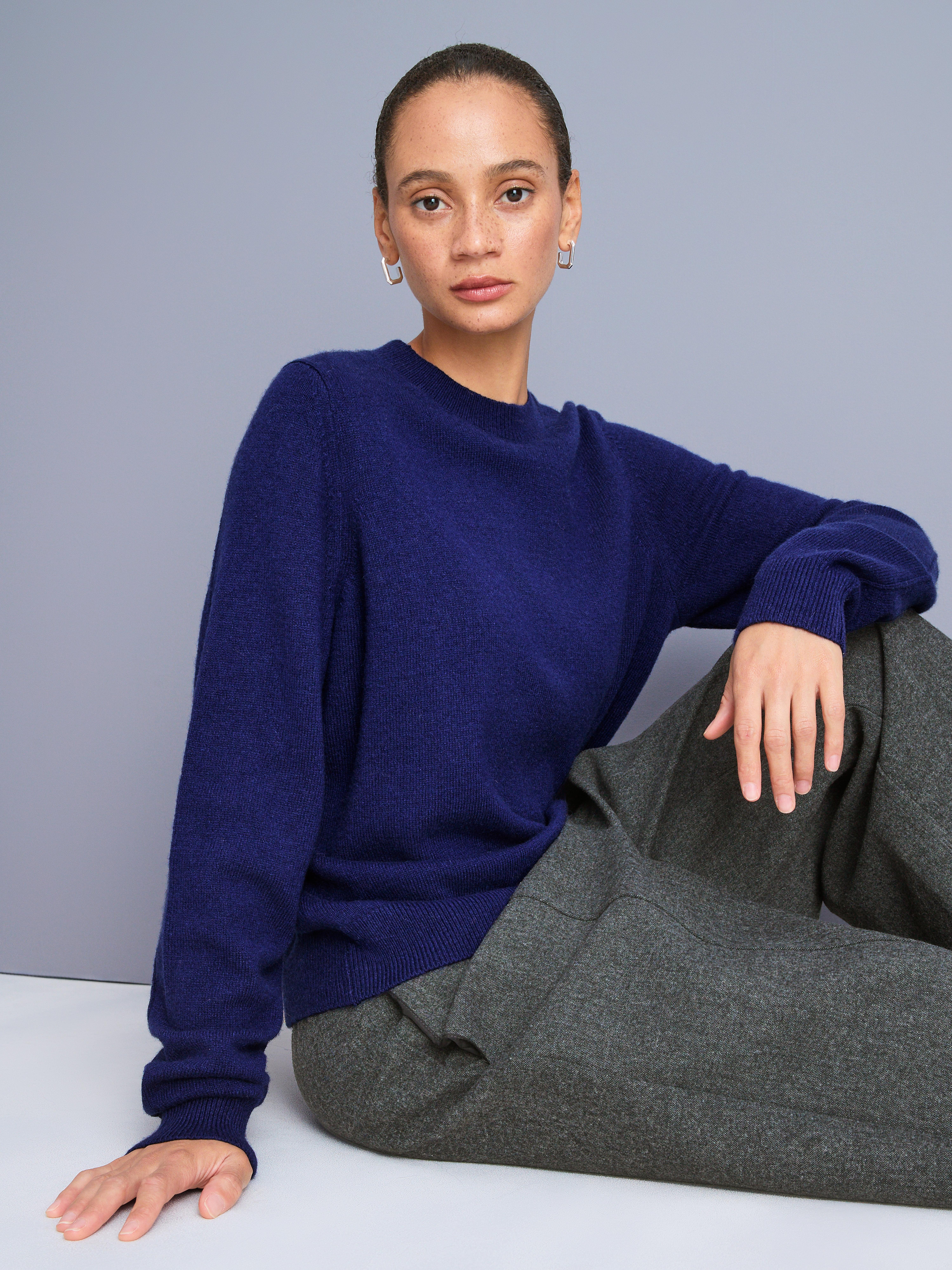 The Edit Wool Blend Knitted Sweater