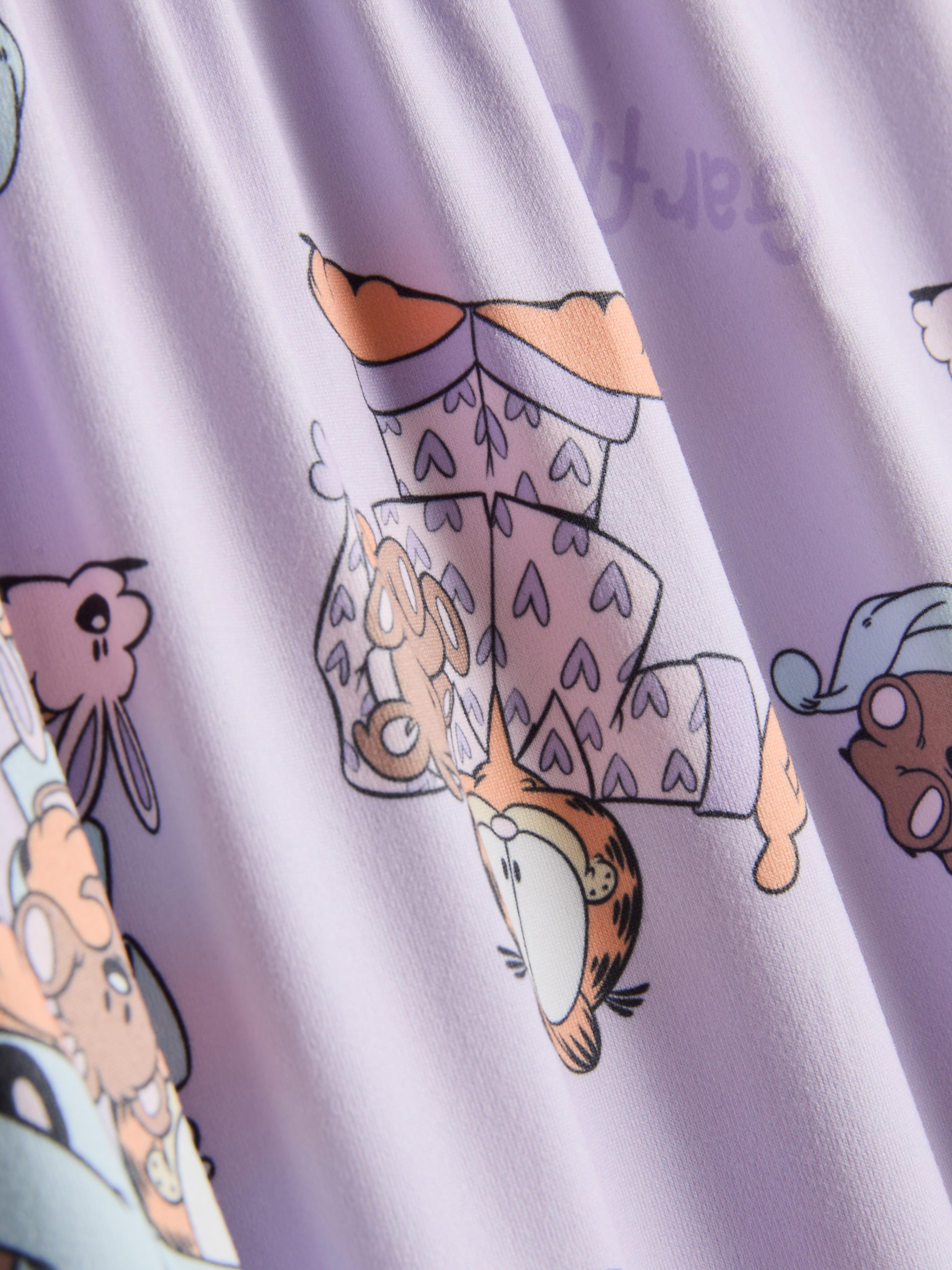 Nickelodeon Garfield Graphic Boyfriend Pajamas