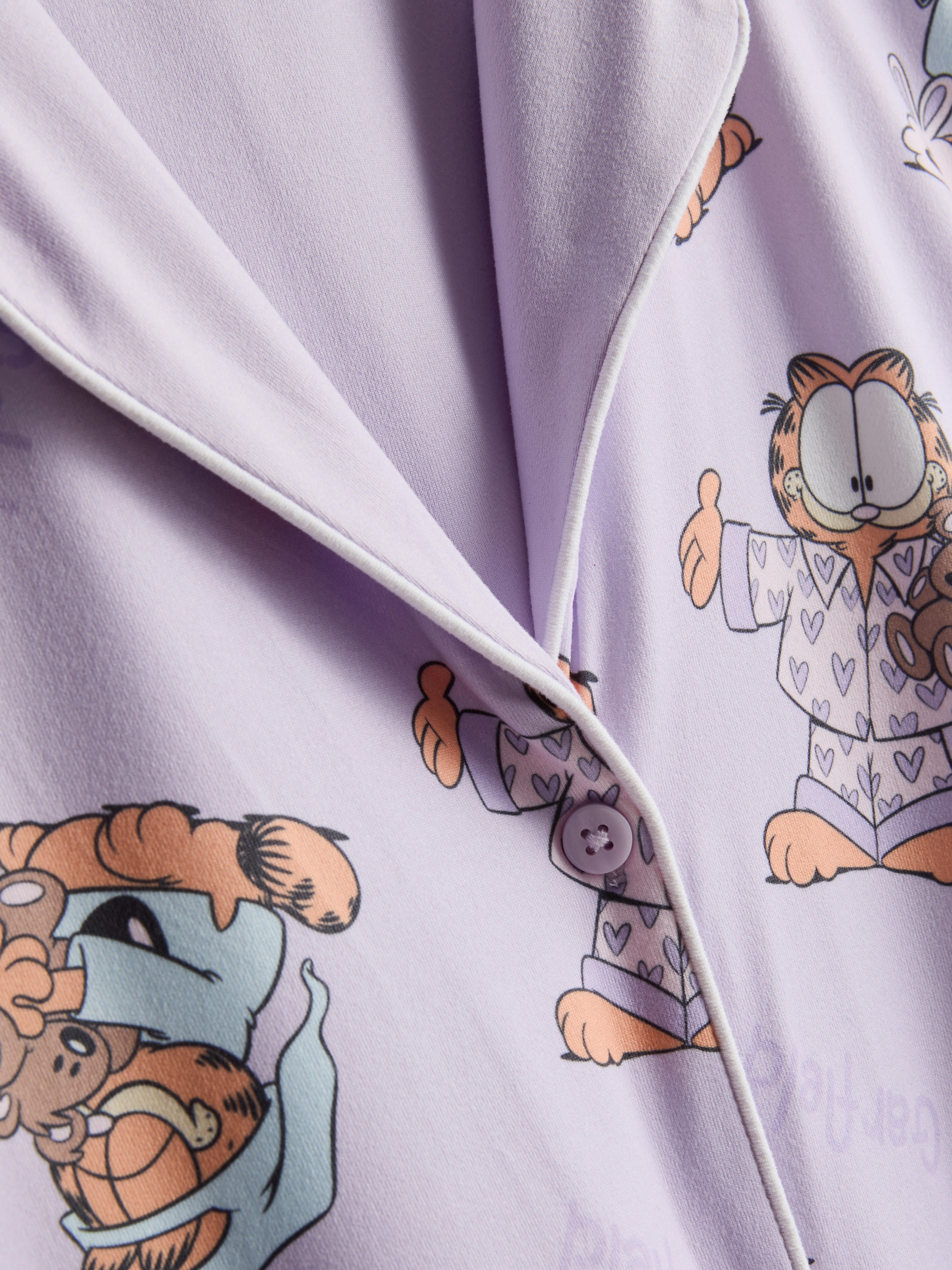 Nickelodeon Garfield Graphic Boyfriend Pajamas