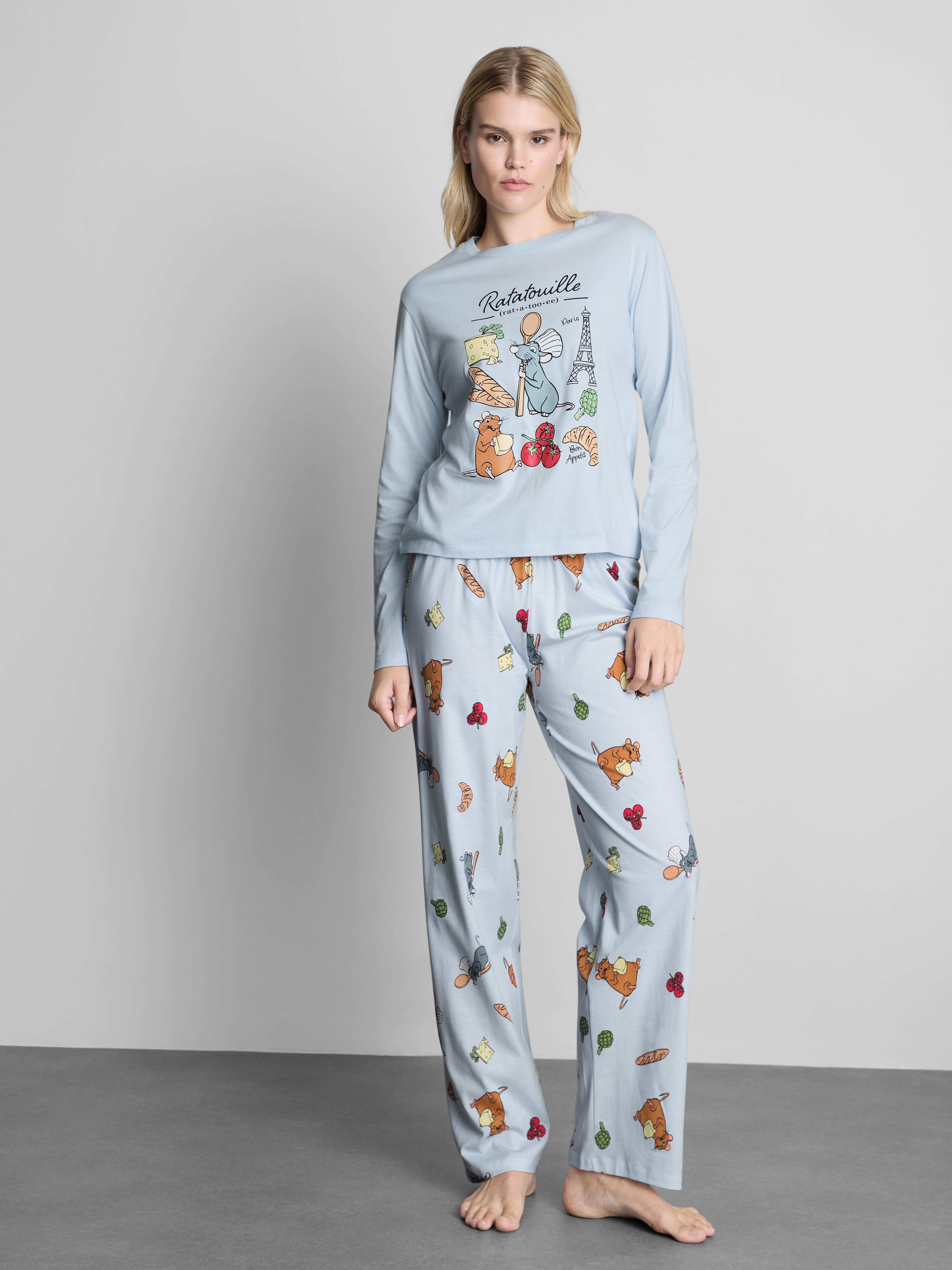 Disney's Ratatouille Long Sleeve Printed Pajamas