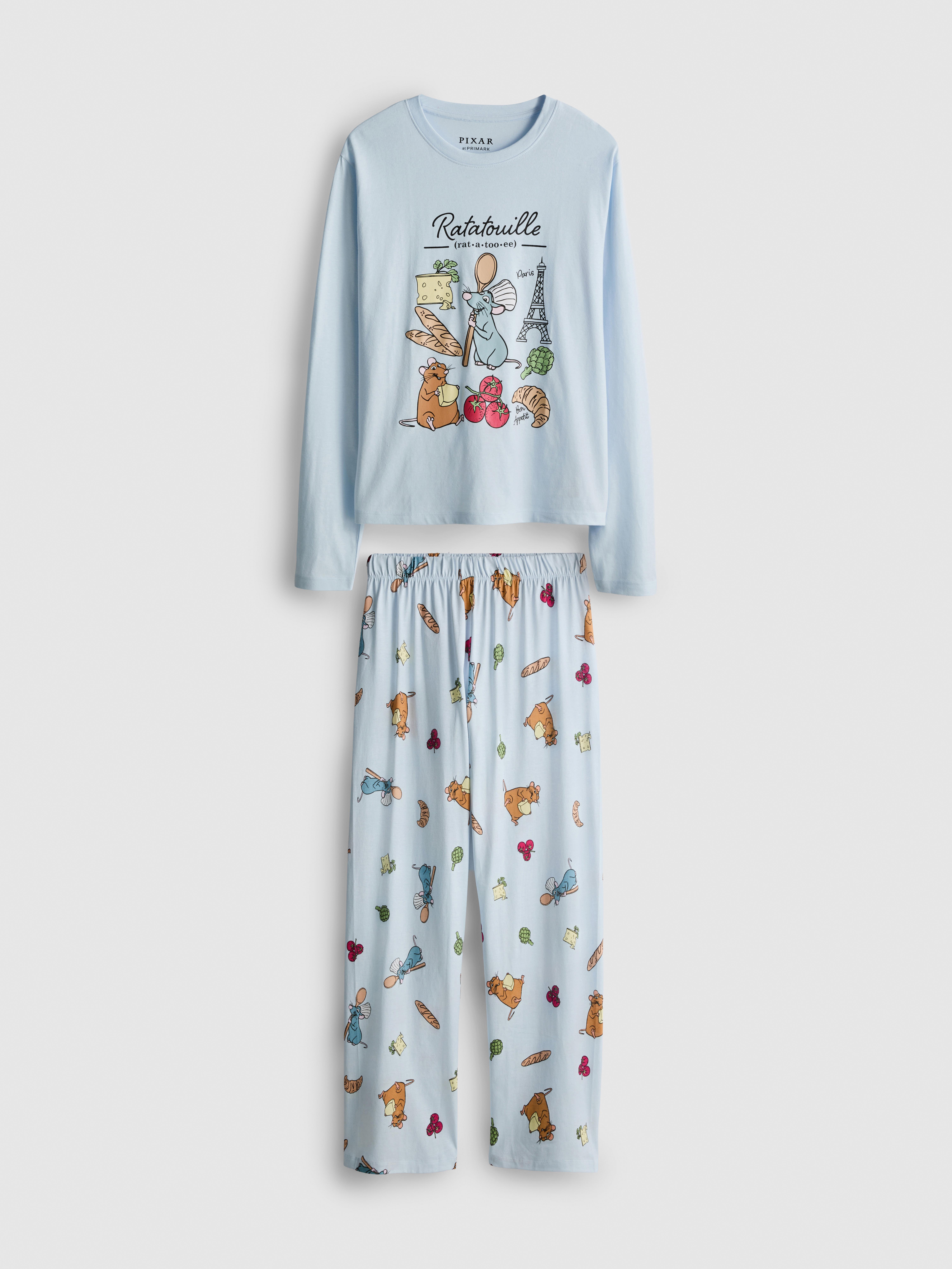 Disney's Ratatouille Long Sleeve Printed Pajamas