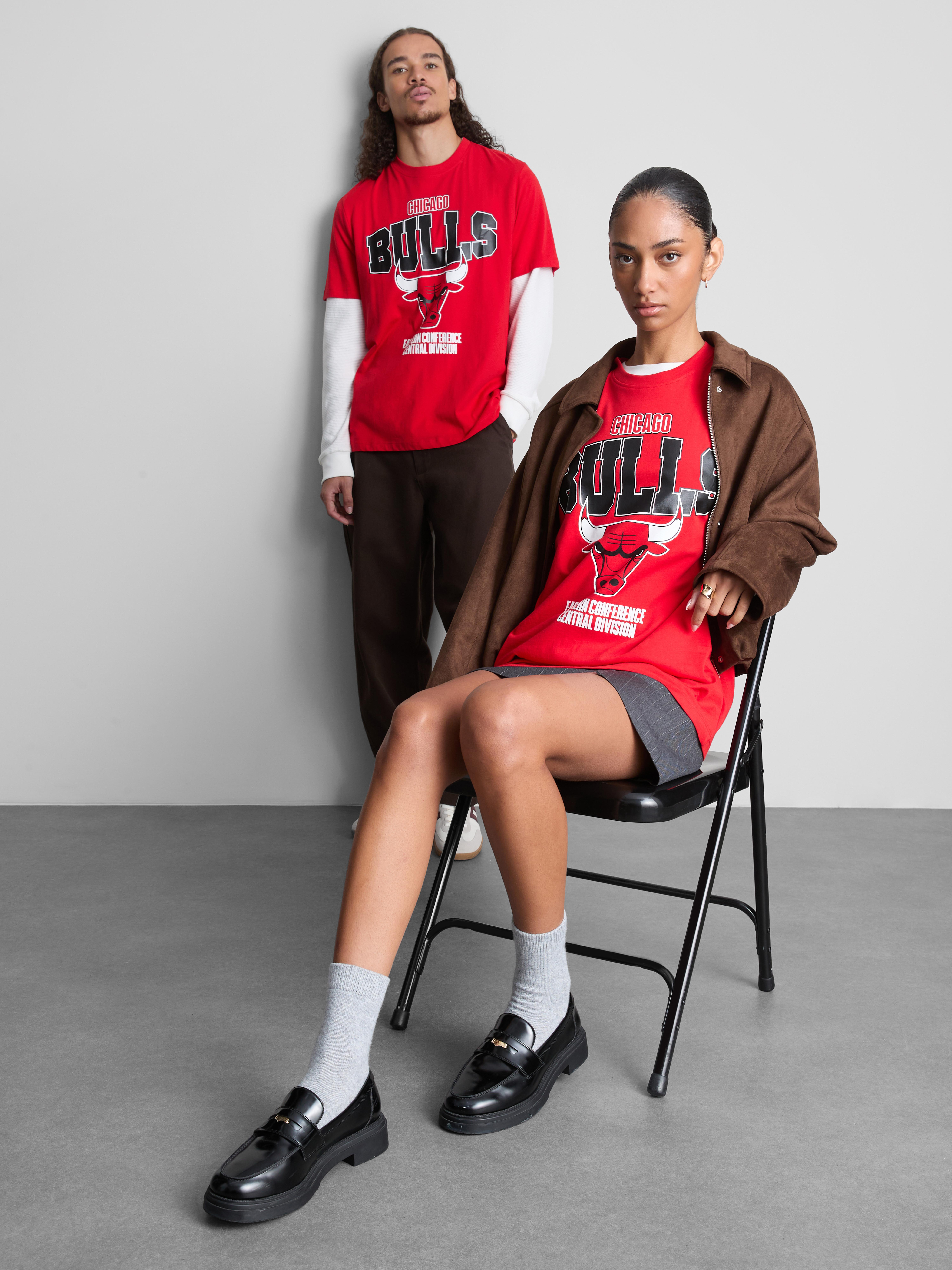 NBA Chicago Bulls Pure Cotton Graphic T-Shirt