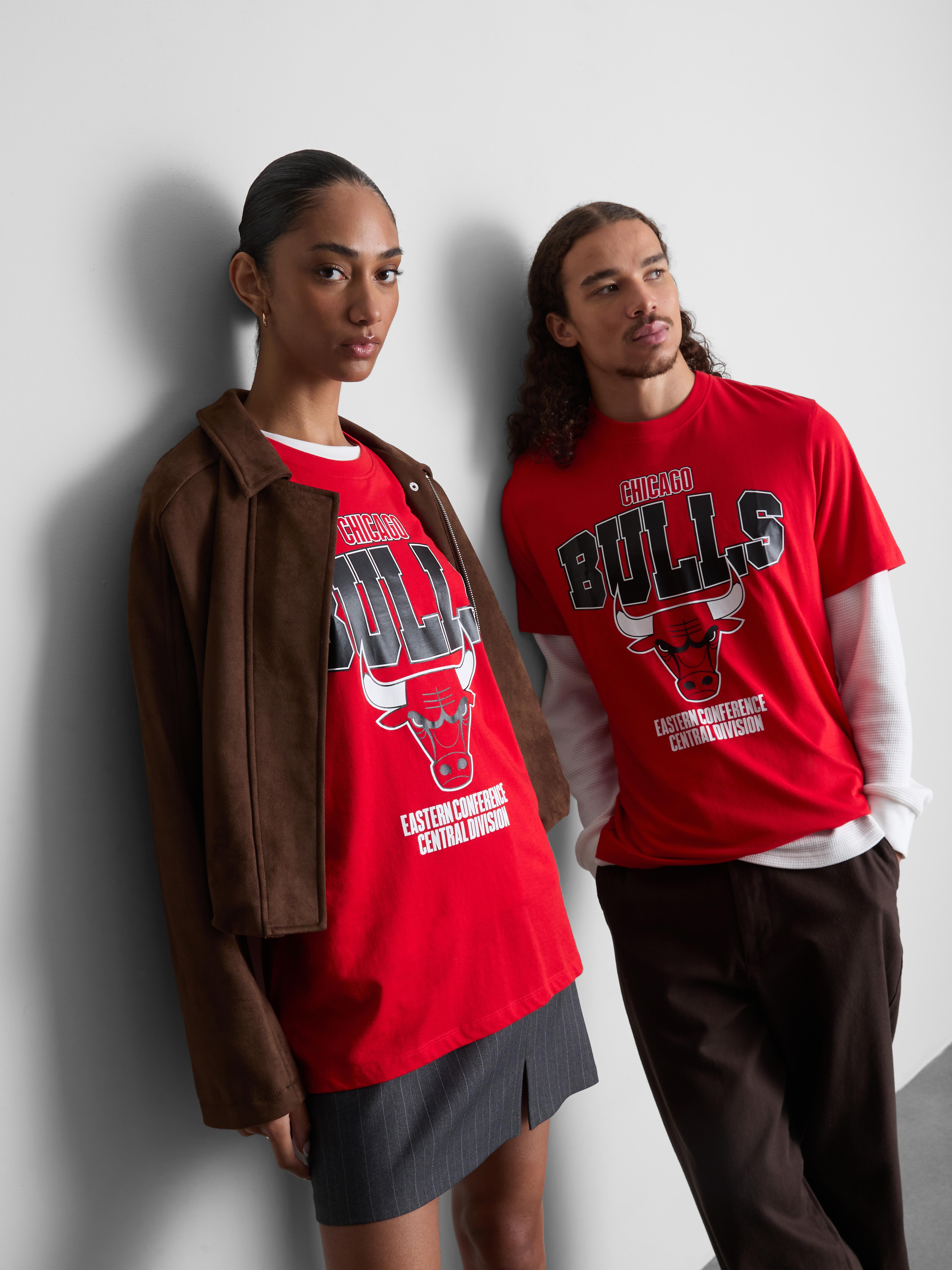NBA Chicago Bulls Pure Cotton Graphic T-Shirt