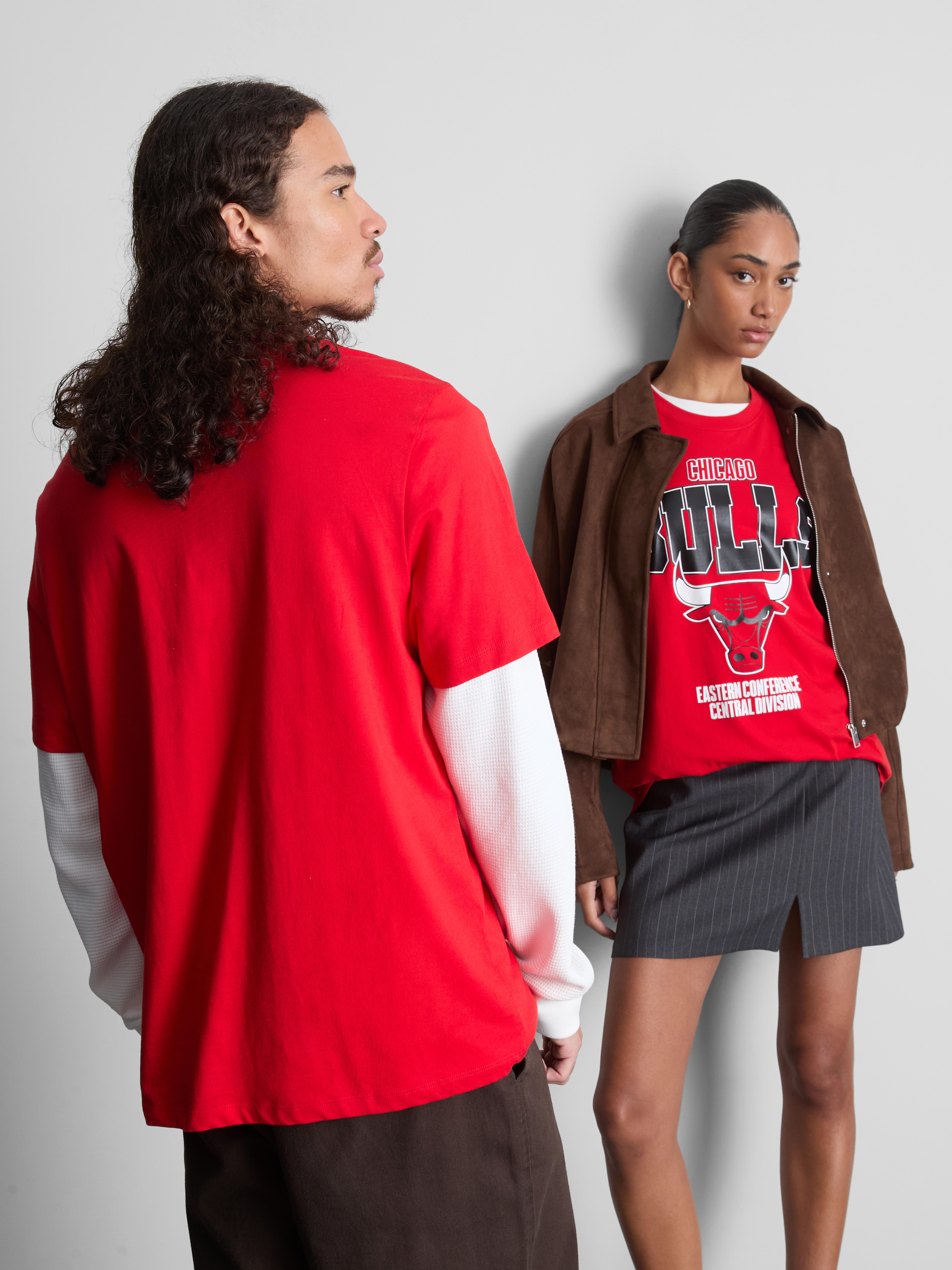 NBA Chicago Bulls Pure Cotton Graphic T-Shirt