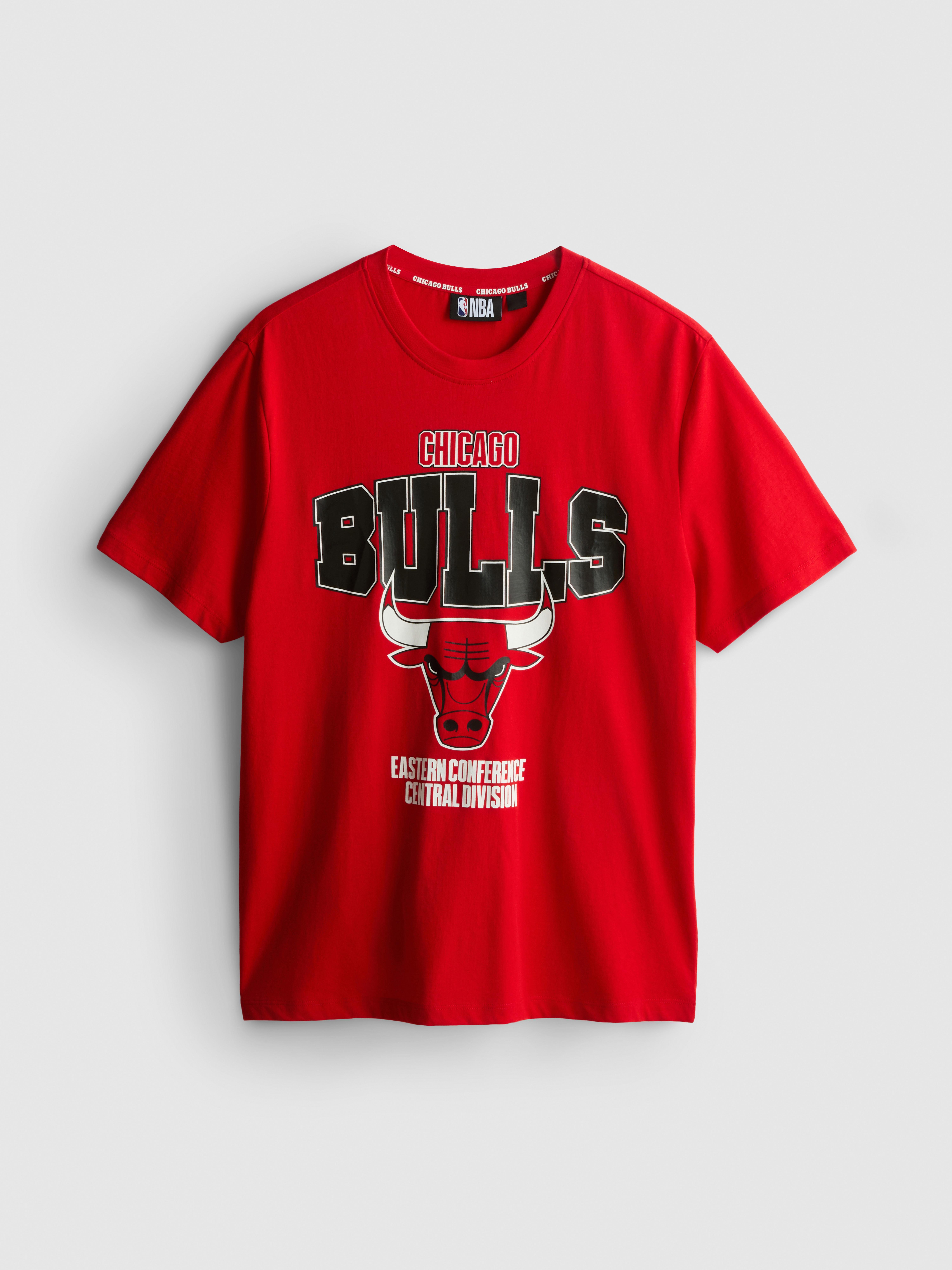 NBA Chicago Bulls Pure Cotton Graphic T-Shirt