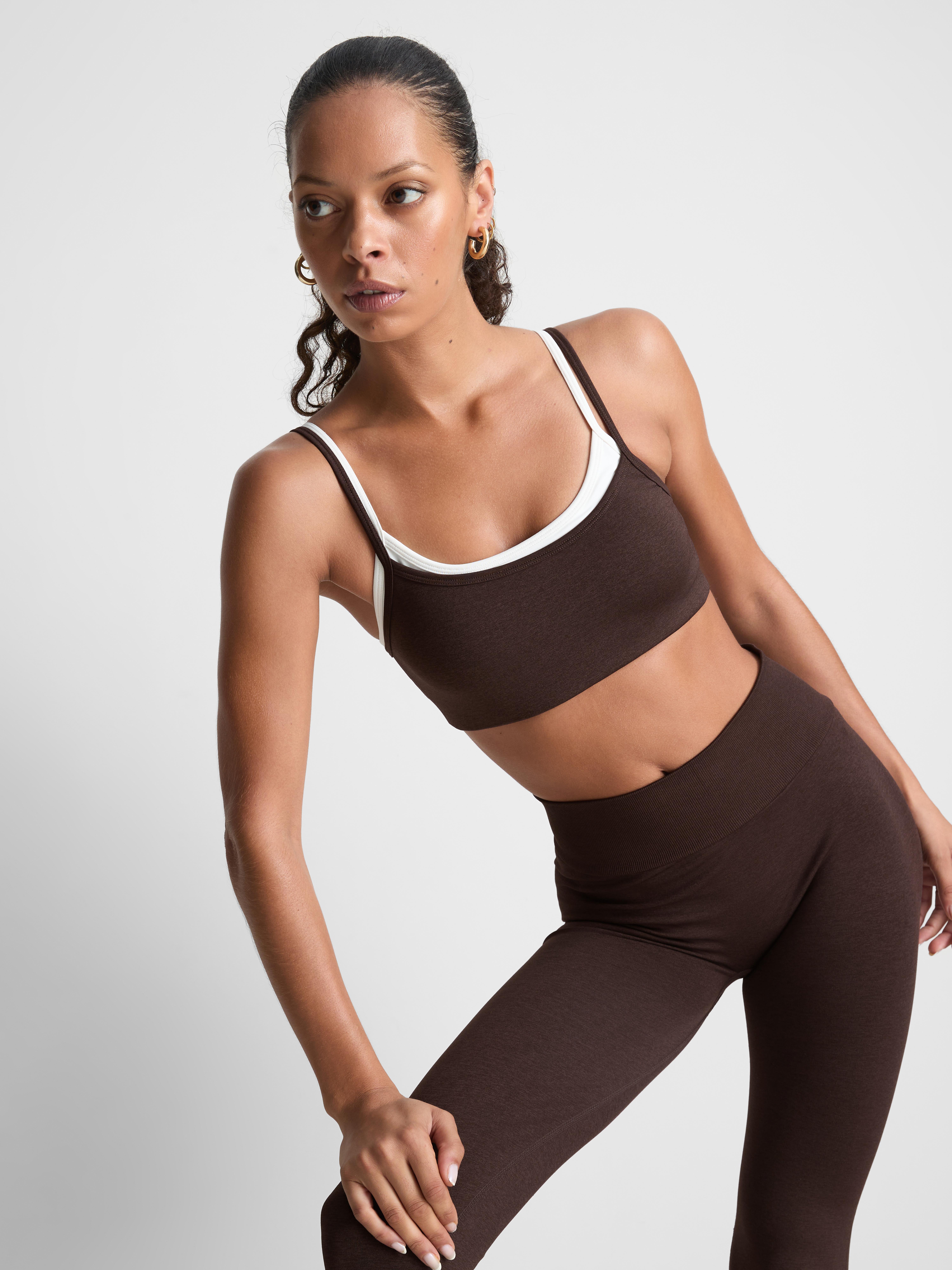 Double Layered Seamless Crop Top