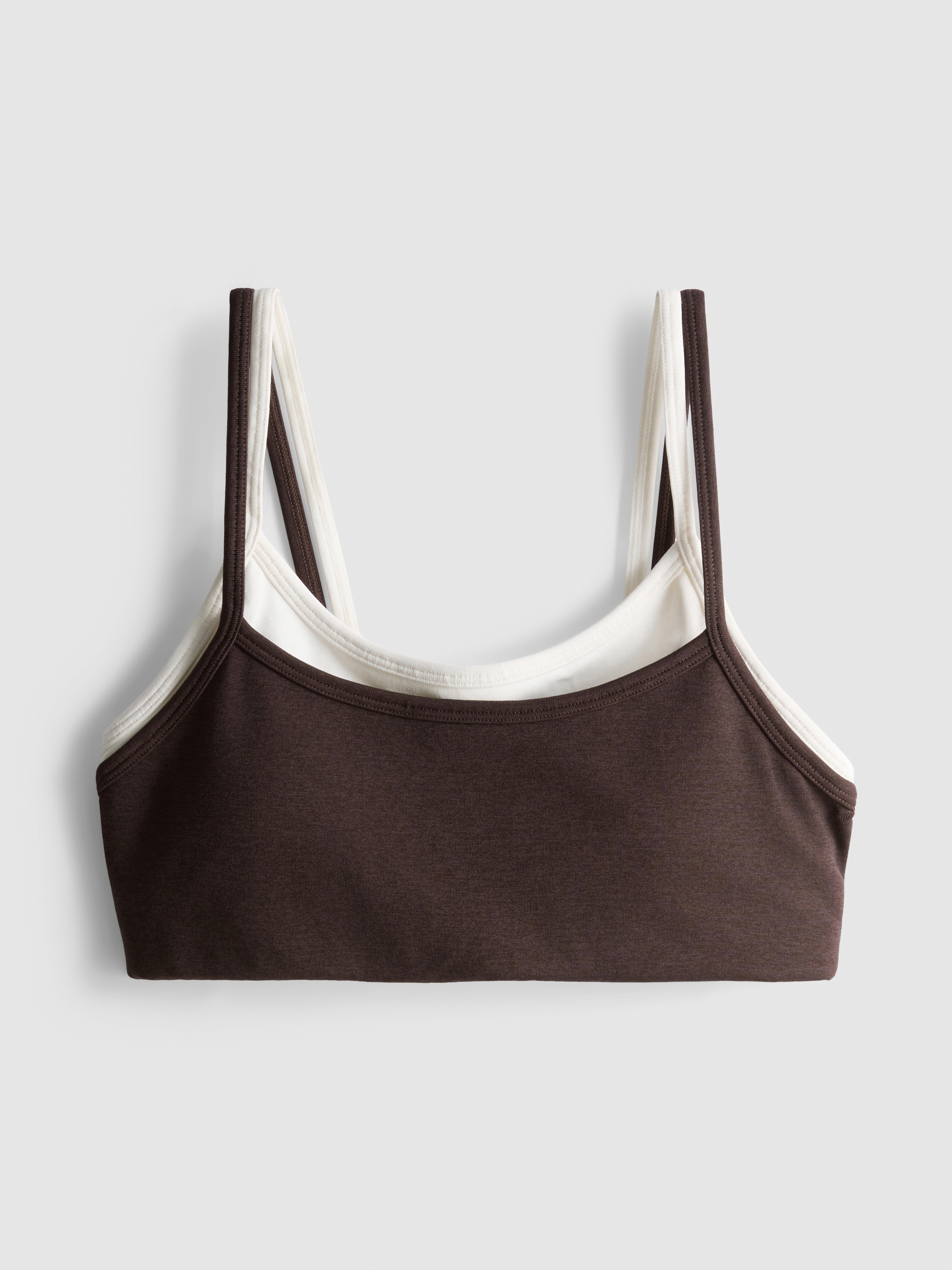 Double Layered Seamless Crop Top