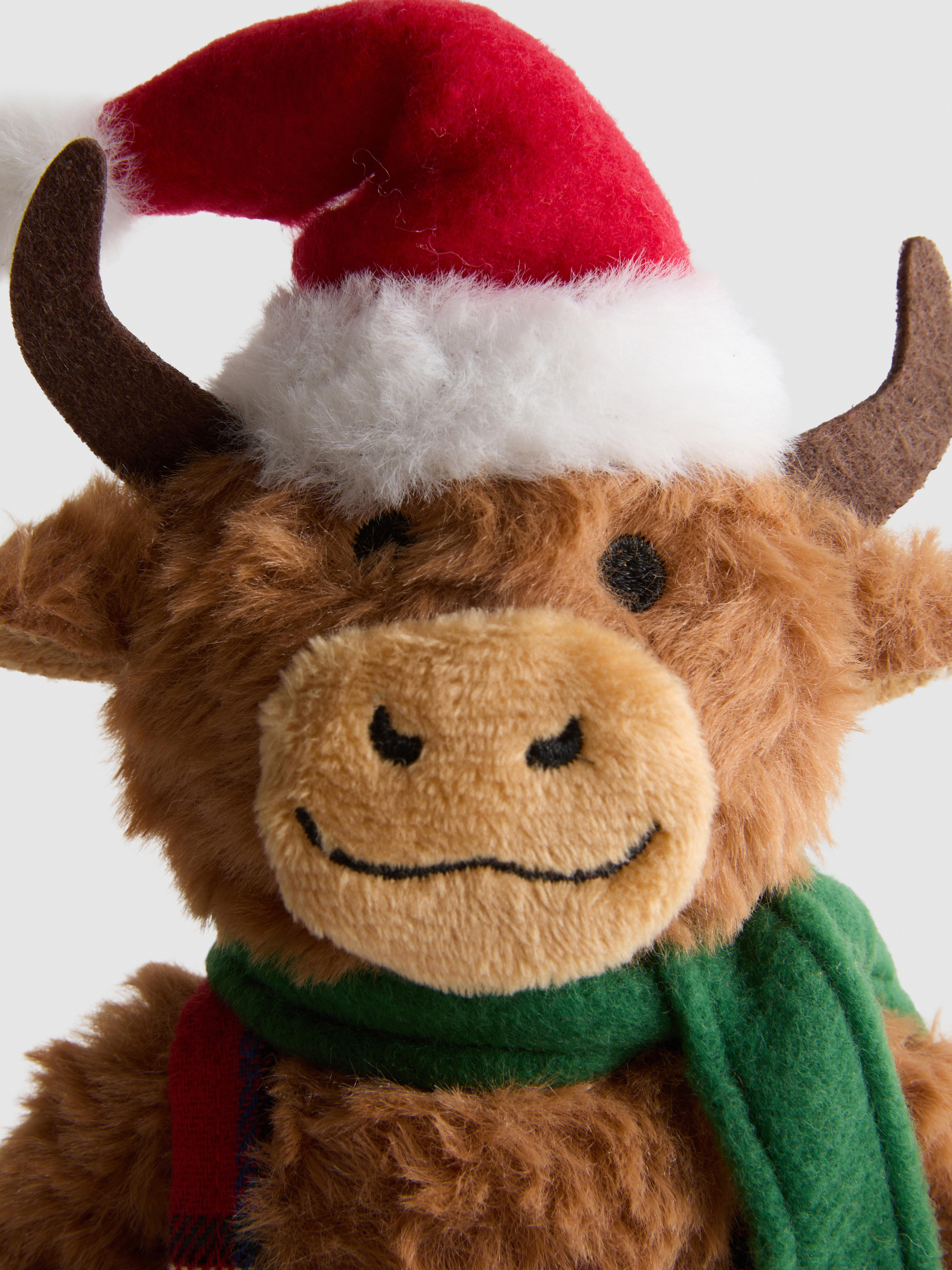 Ornamento vaca Terras Altas de Natal - Castanho - | Primark