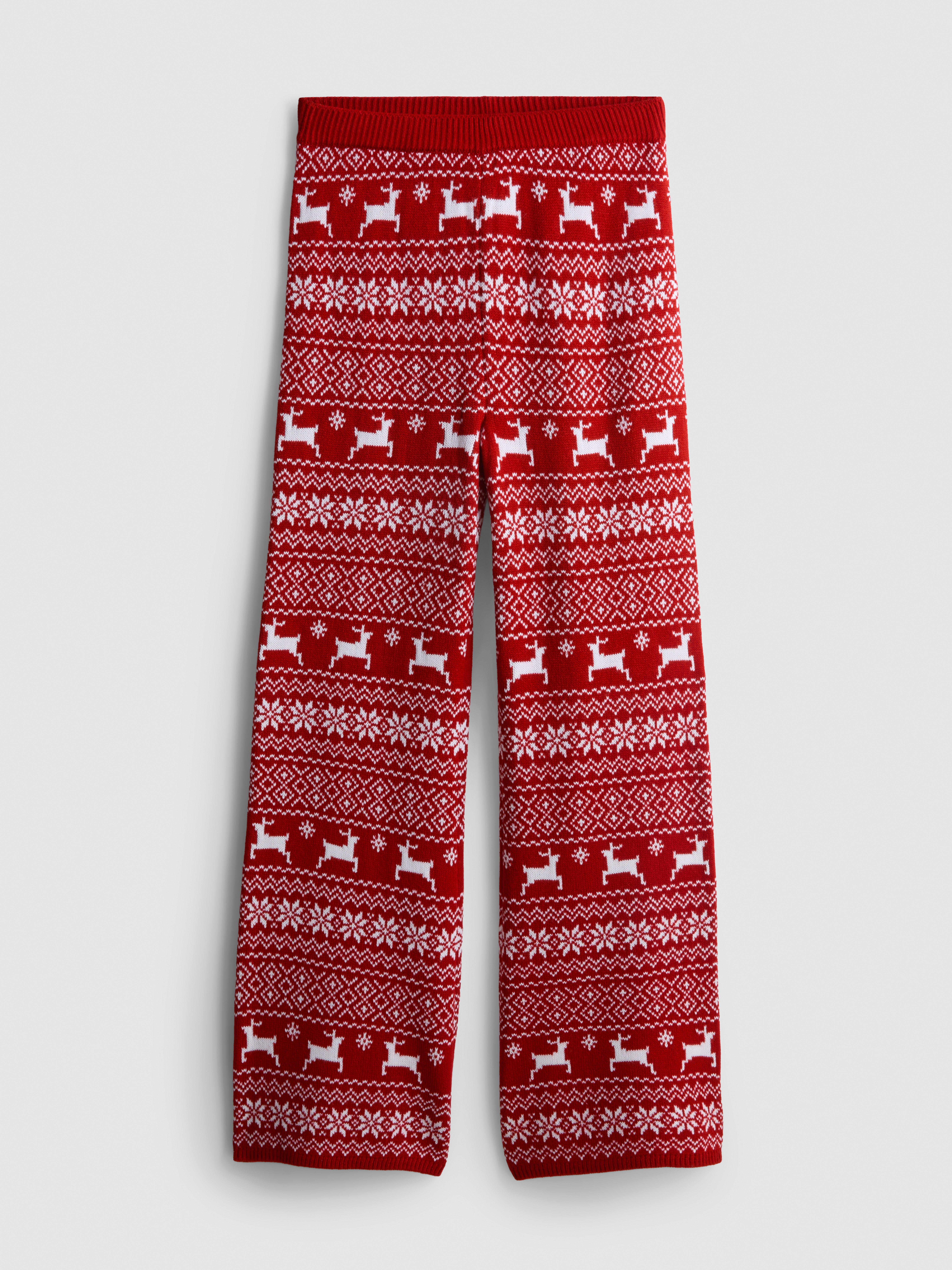 Christmas Fair Isle Plush Pants