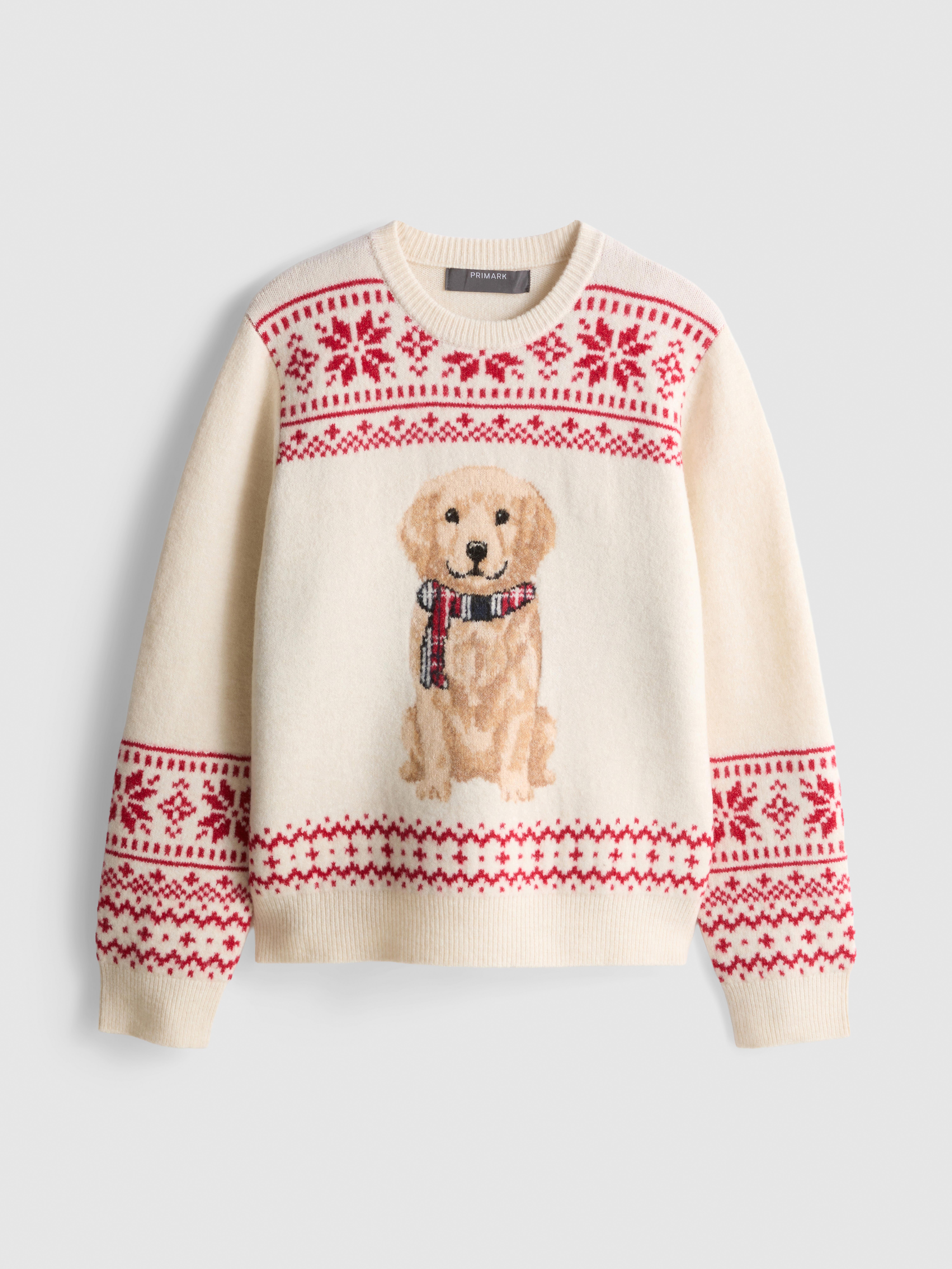 Women's Twinning Family Dog Christmas Sweater