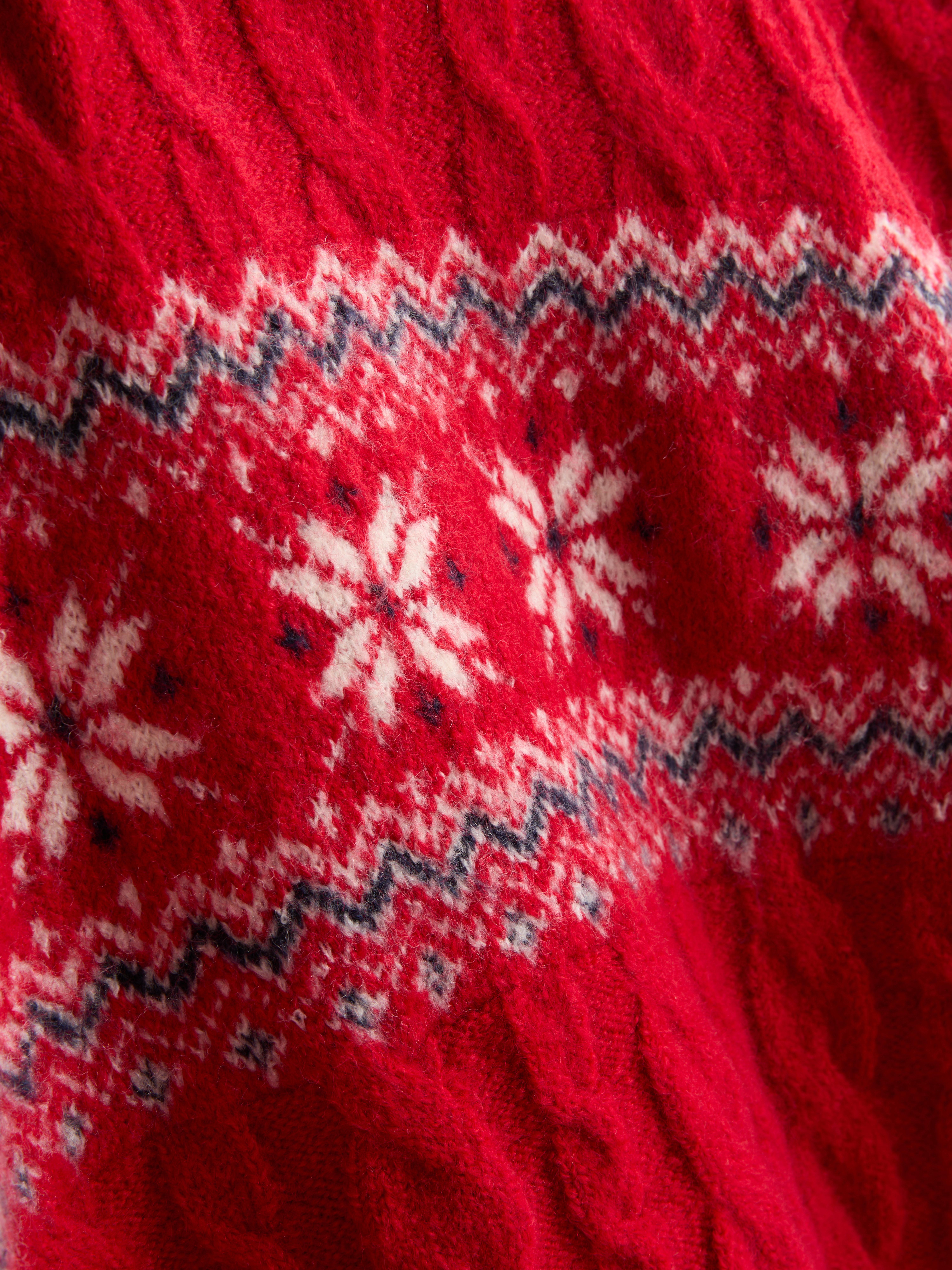 Women's Twinning Family Cable Knit Christmas Sweater