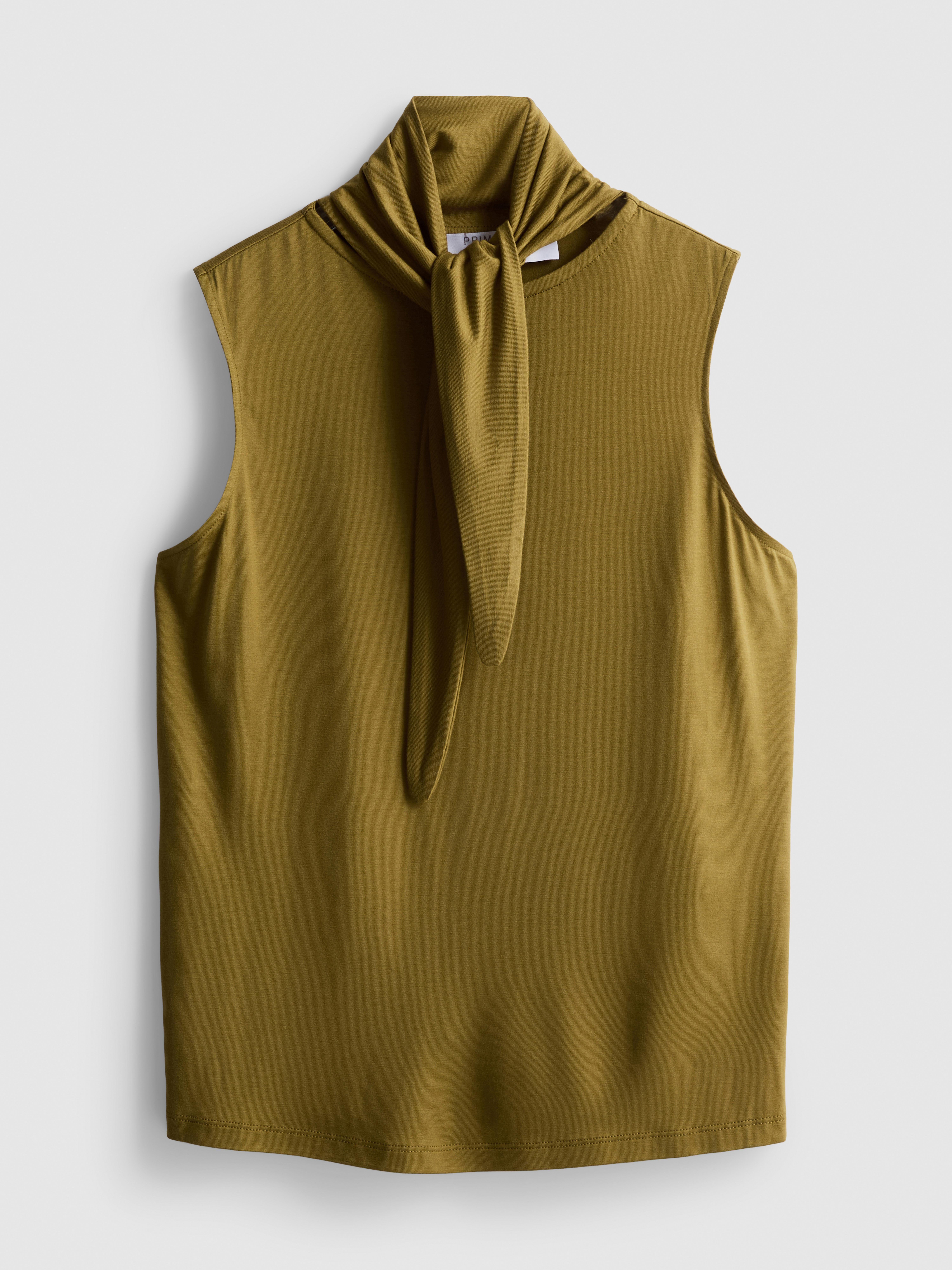 Scarf Detail Tank Top