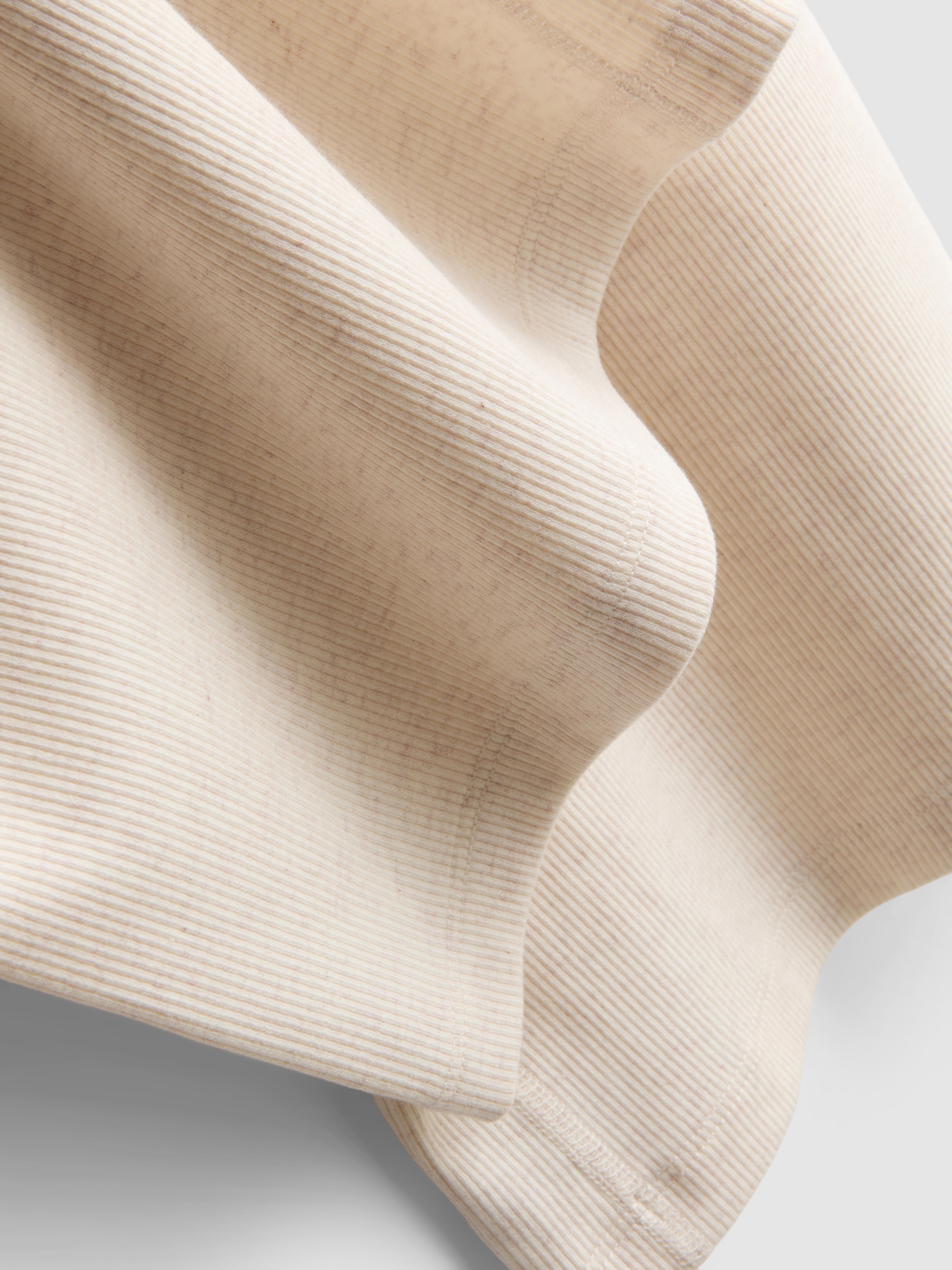 Cotton-Blend Ribbed Wide-Leg Pants